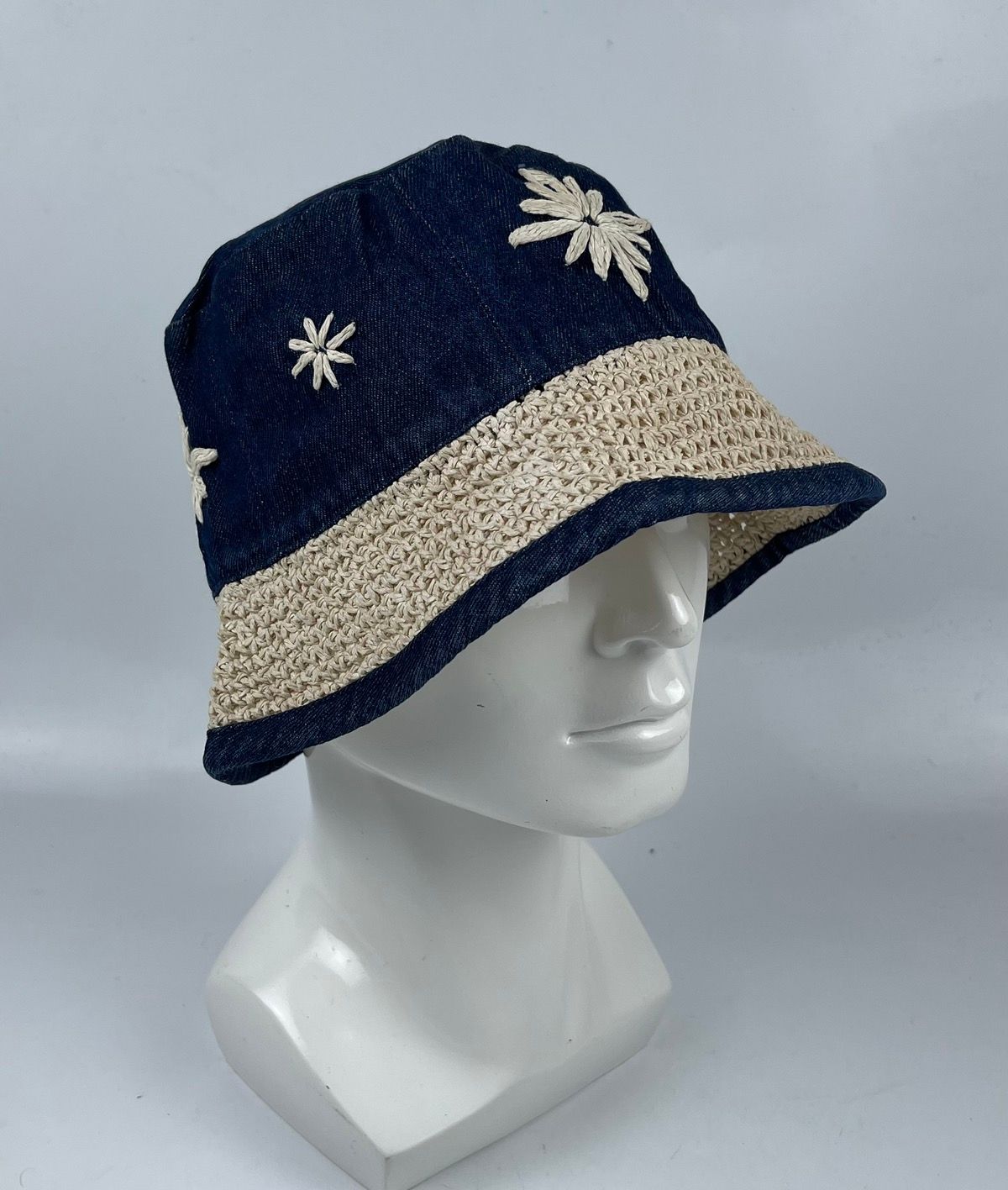 Japanese Brand - nice designs denim hat tg3 - 1