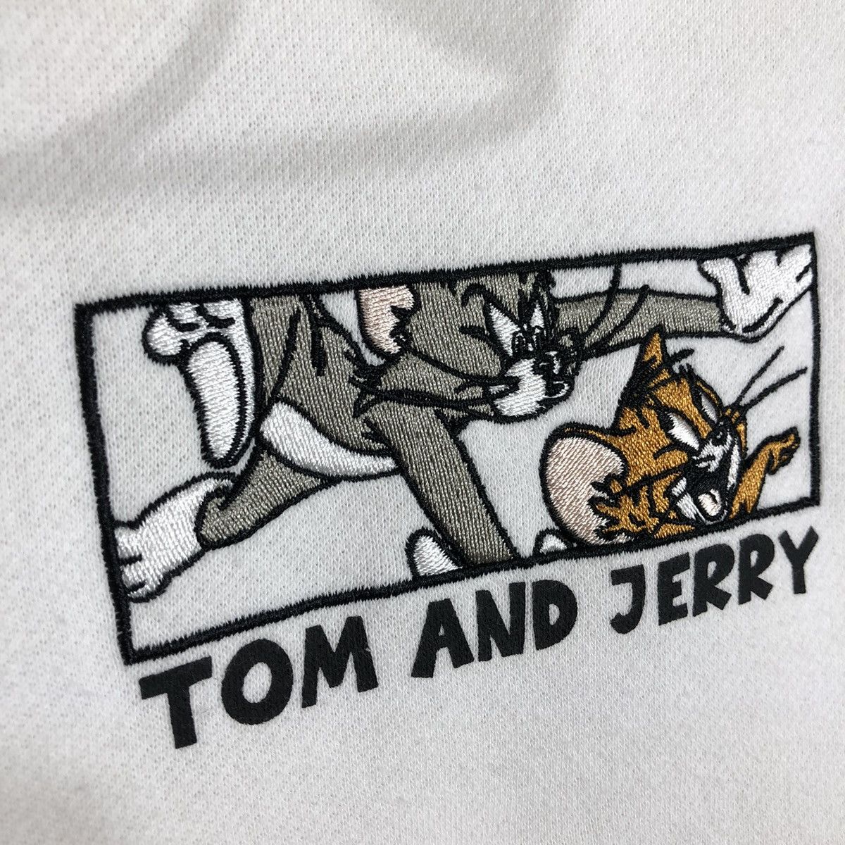 Cartoon Network - Tom And Jerry Embroidery Hoodie Size M - 4