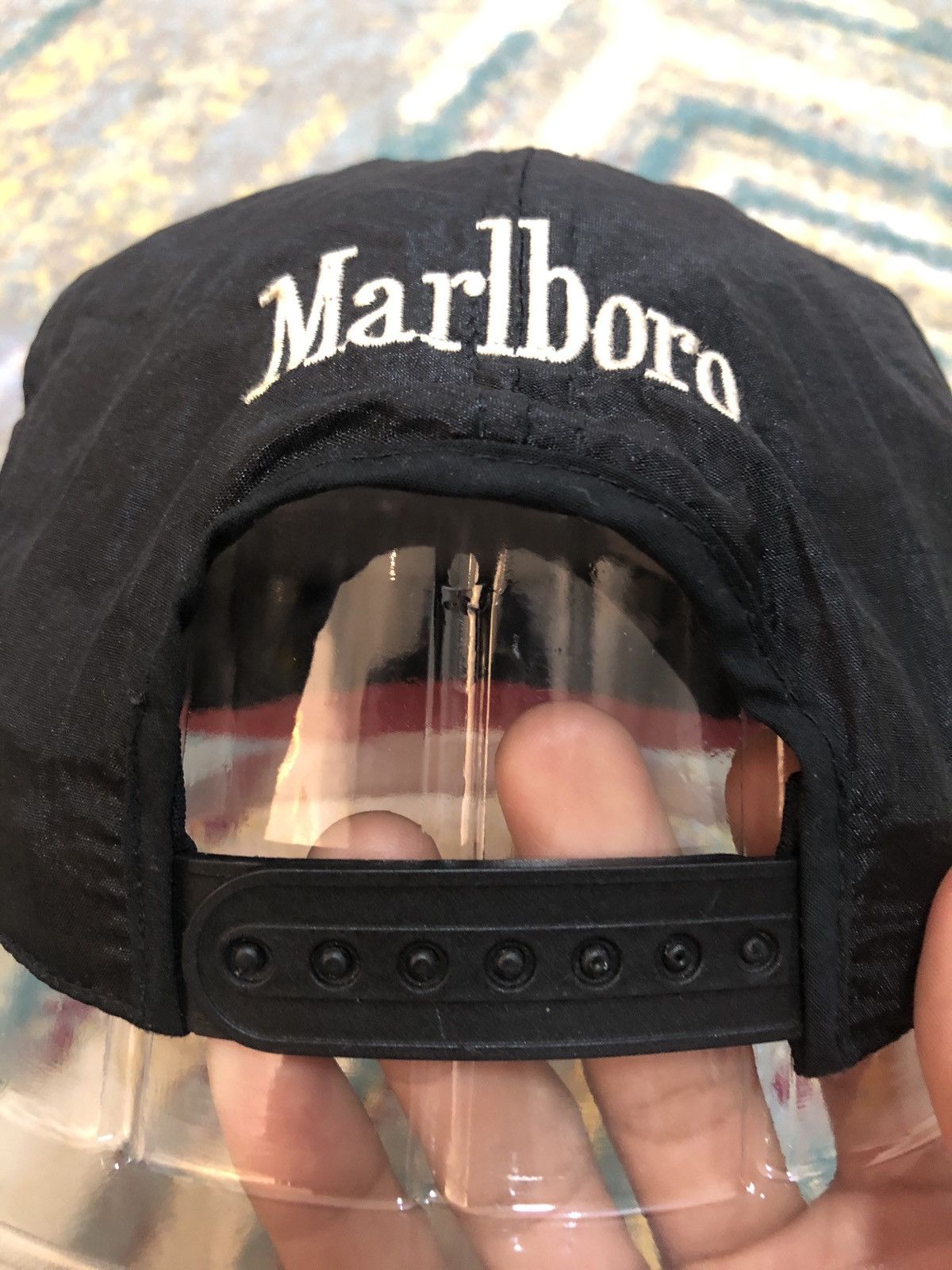 🔥Vintage Marlboro World‘S No 1 Patch Logo Snapback Hat - 9