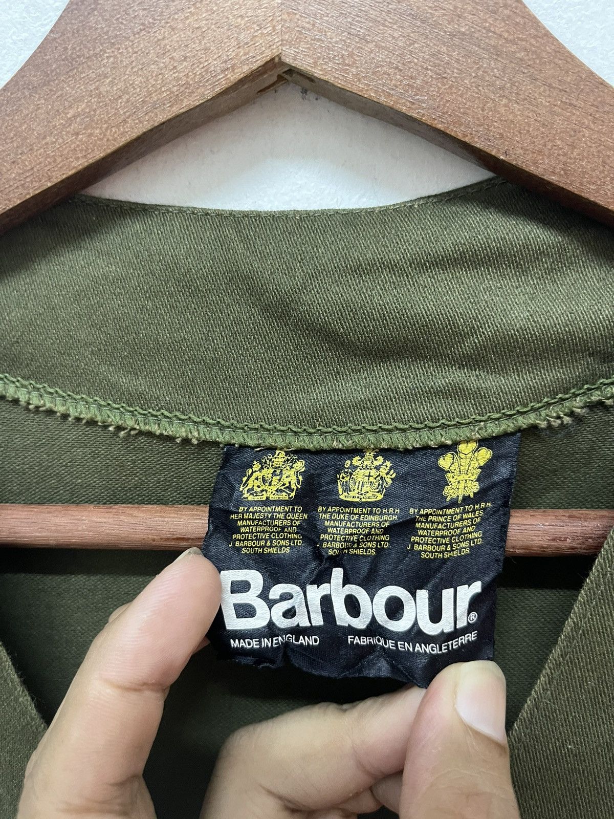 VINTAGE BARBOUR HUNTING VEST BRITISH STYLE - 5