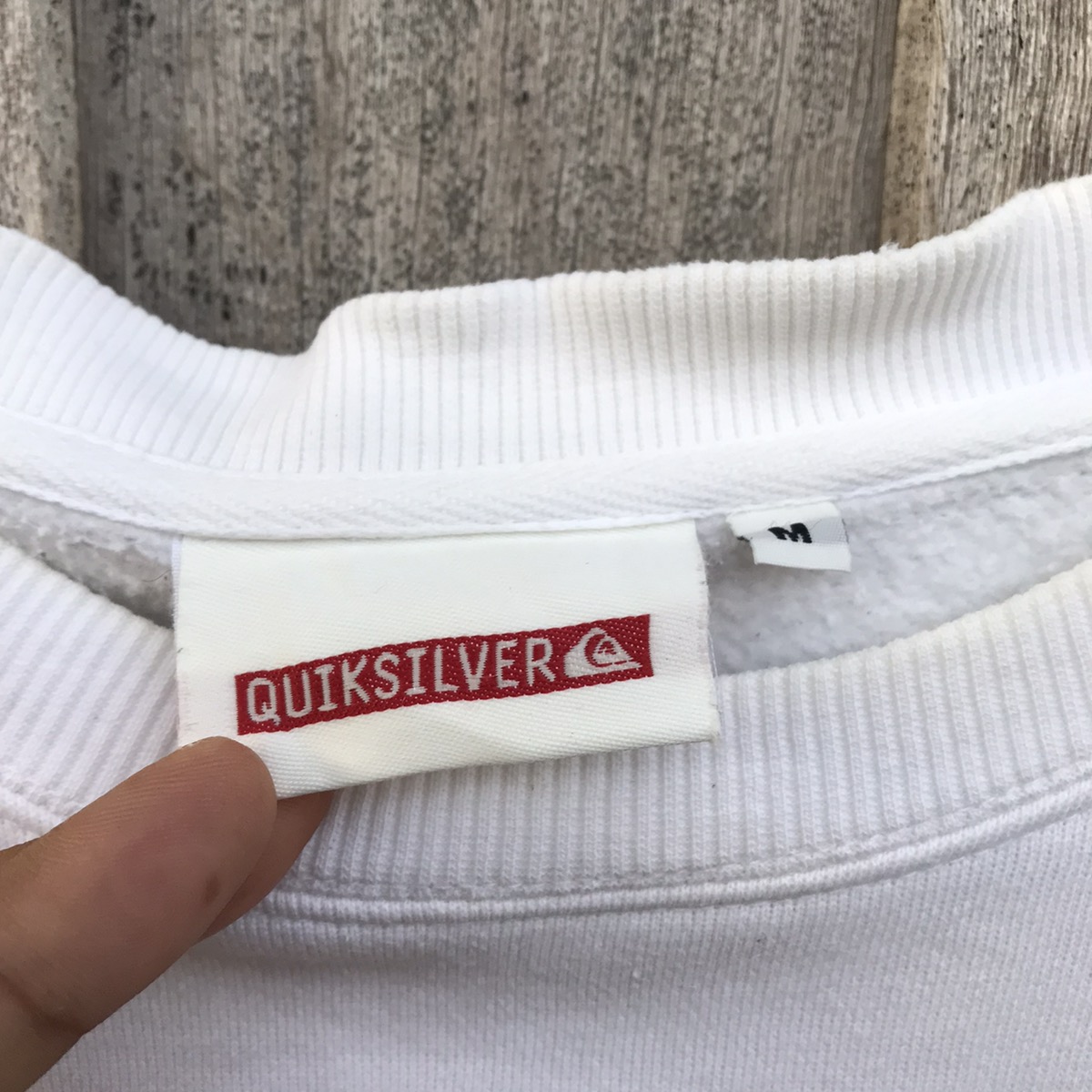 Vintage - Vintage Quiksilver Crewneck Sweatshirt Spell Out Big logo - 6