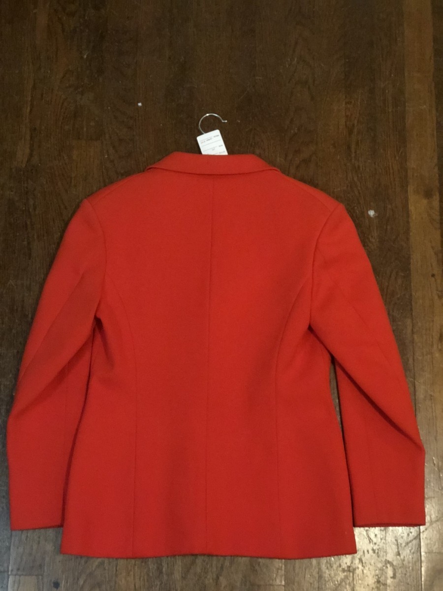 Bright Red Blazer - 2