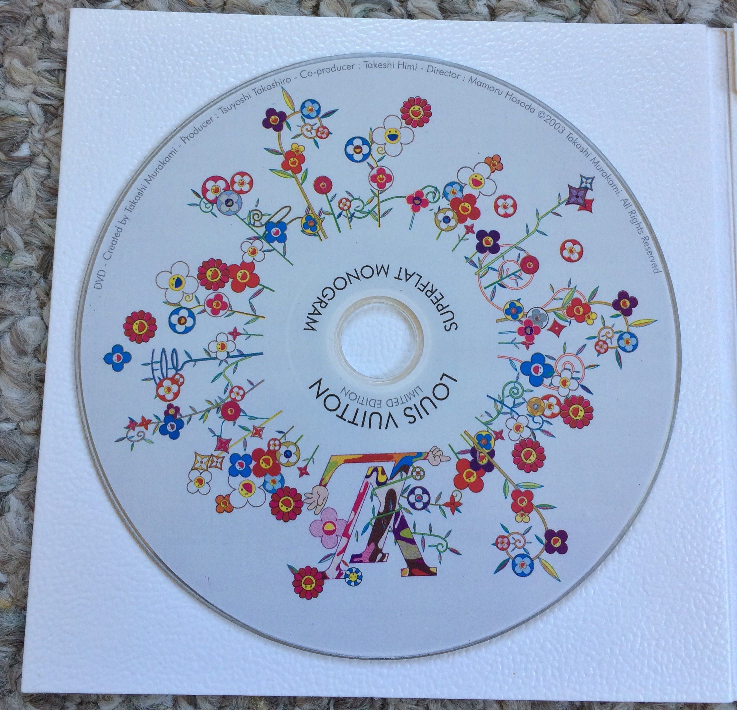 S/S 2003 Louis Vuitton x Murakami Superflat Monogram DVD - 4