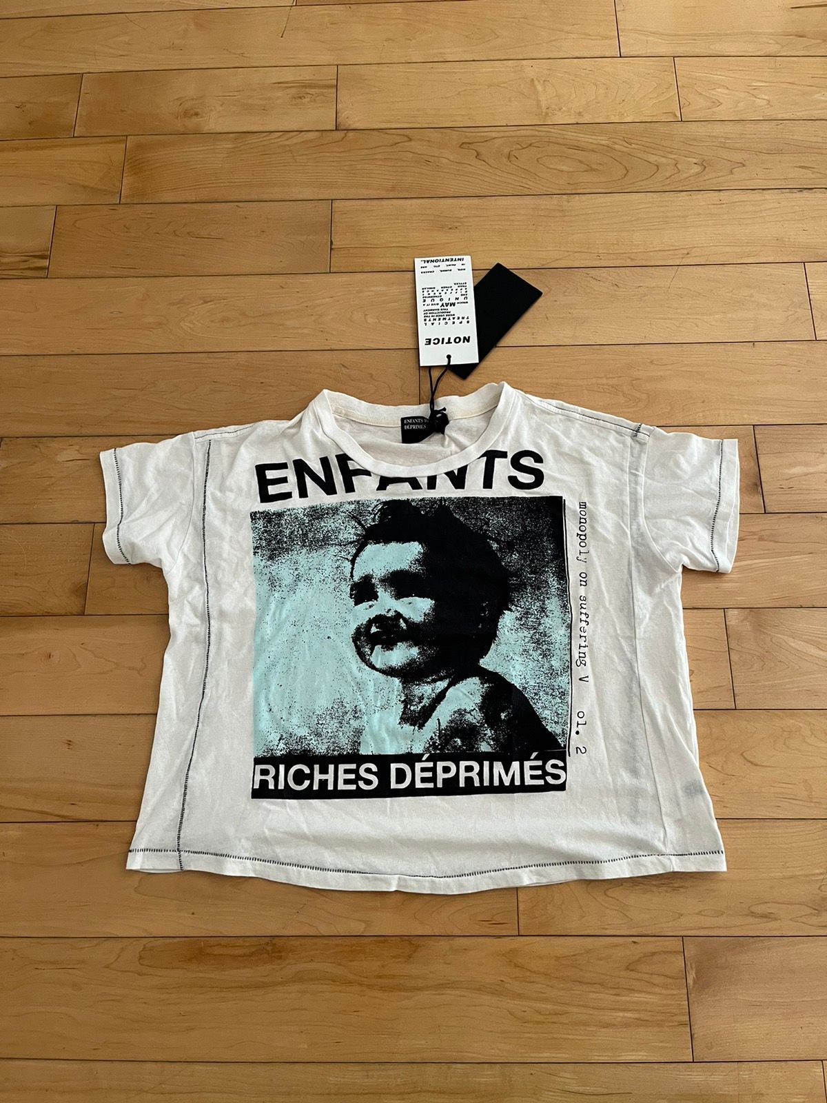 NWT - Enfants Riches Deprimes Branded Infants T-shirt - 1