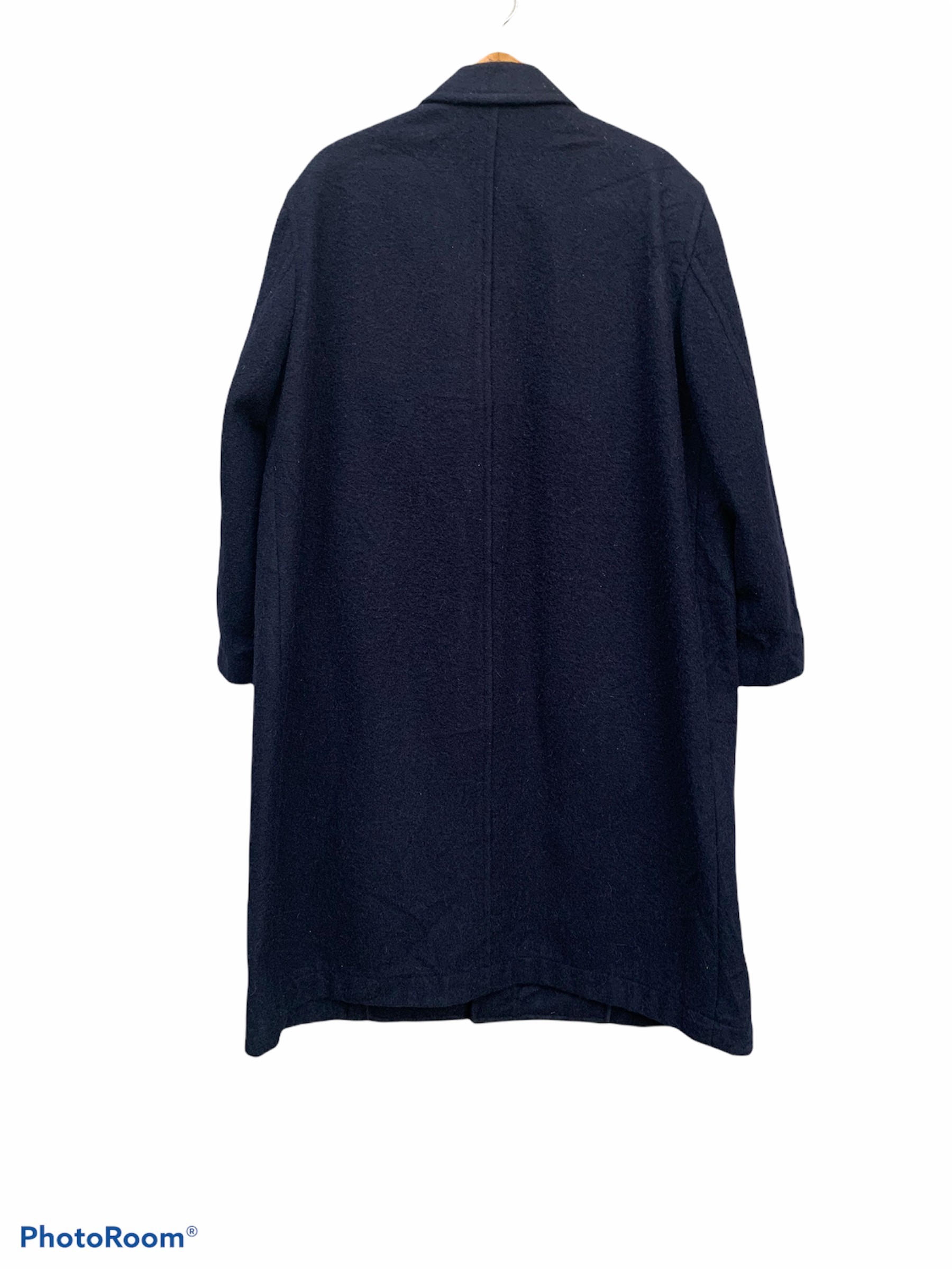 Rare Vintage 70/80’s Comme Des Garcon Homme Wool Long Coat - 3