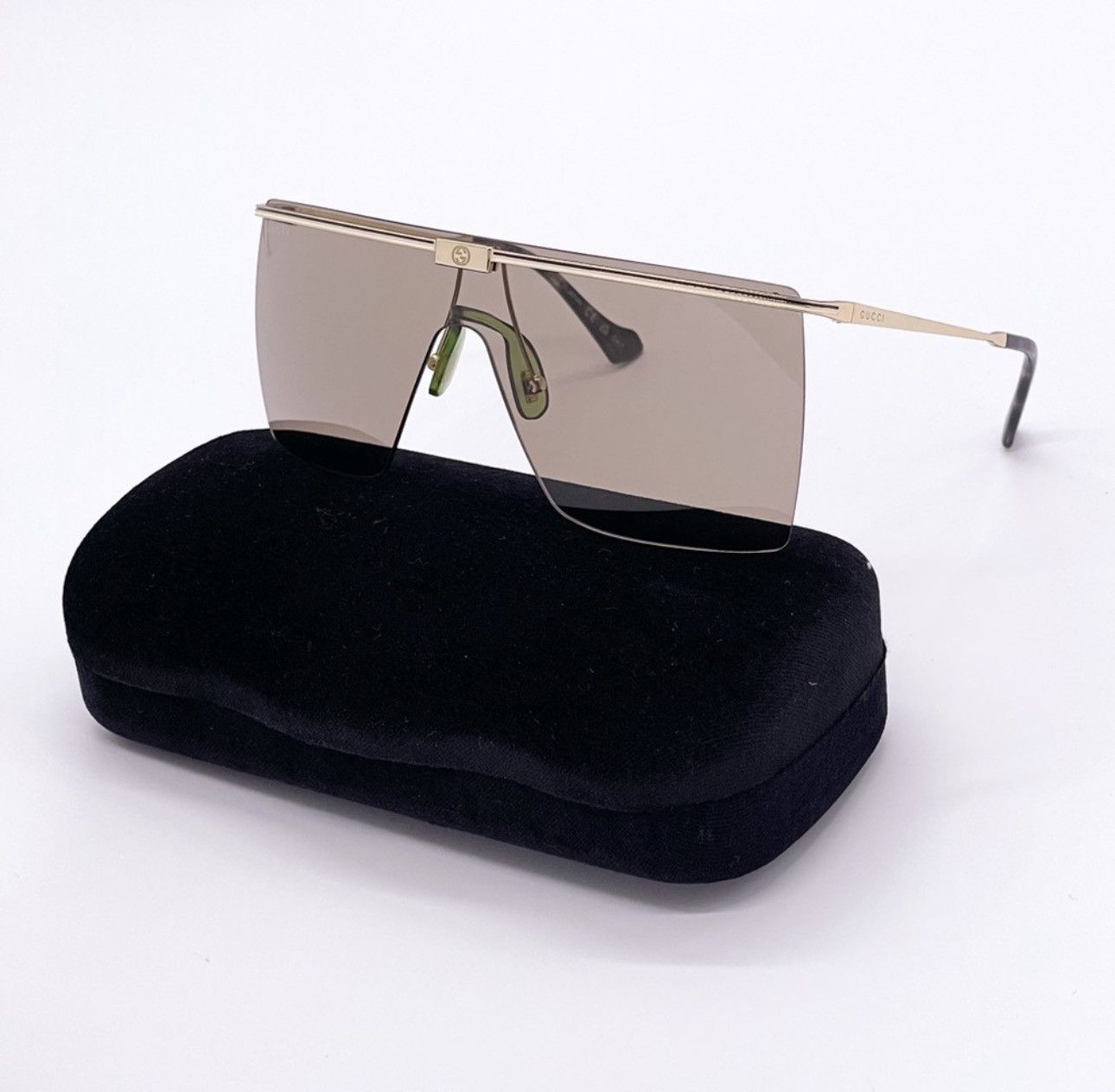 NEW GUCCI GG1096S 002 NEW UNISEX SHIELD SUNGLASSES GUCCI - 1