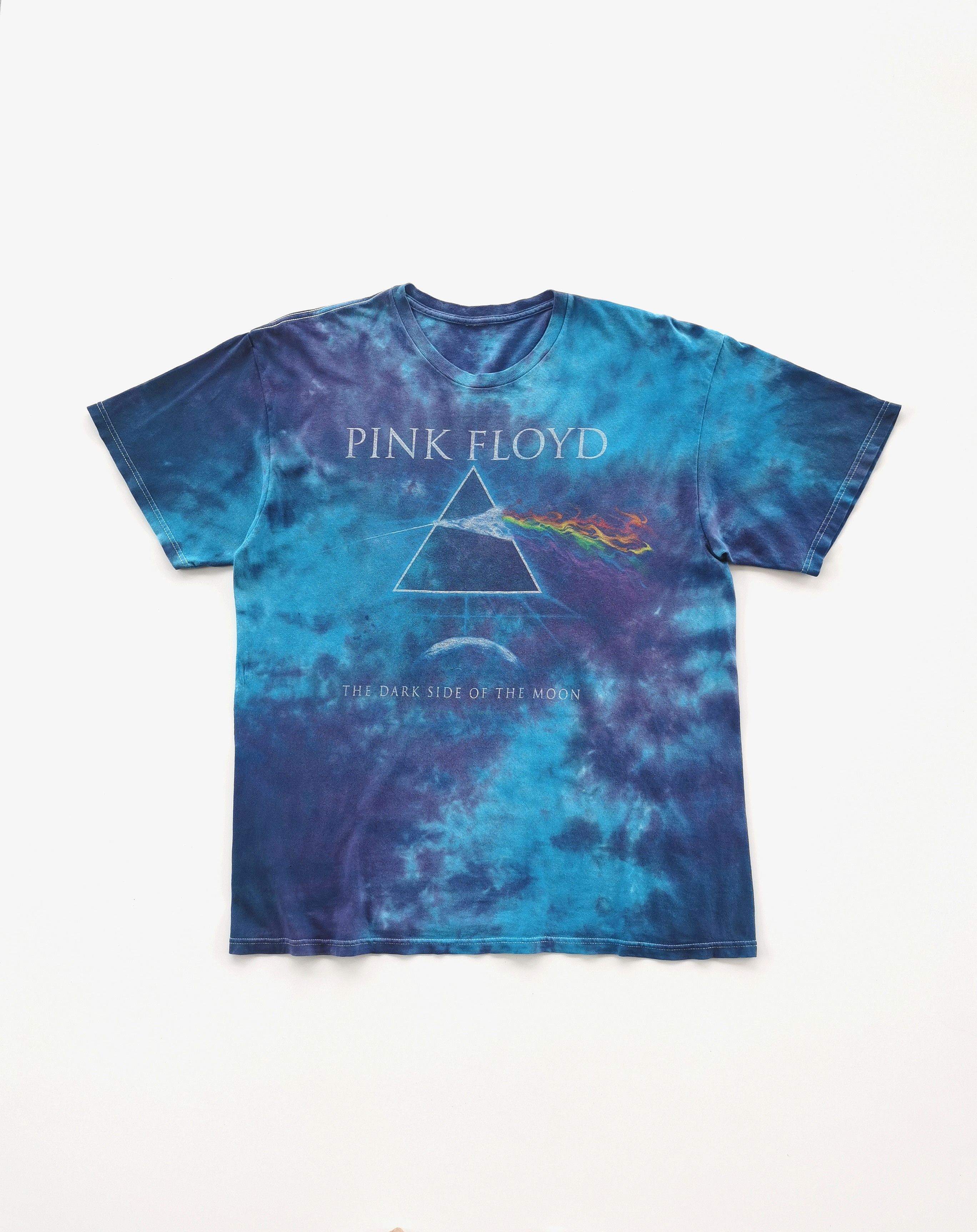 Vintage - Pink Floyd The Dark Side Of The Moon Tie Dye Tshirt - 2