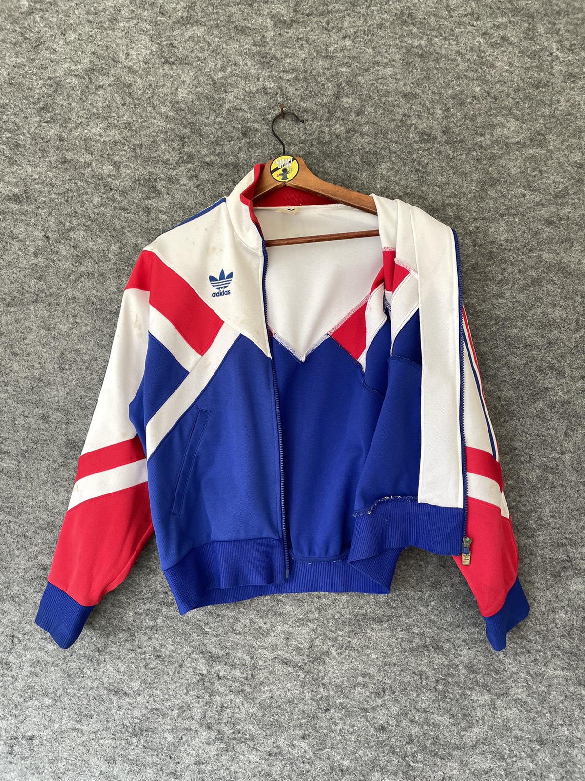 VINTAGE ADIDAS MADE IN JAPAN MULTICOLOR JACKET