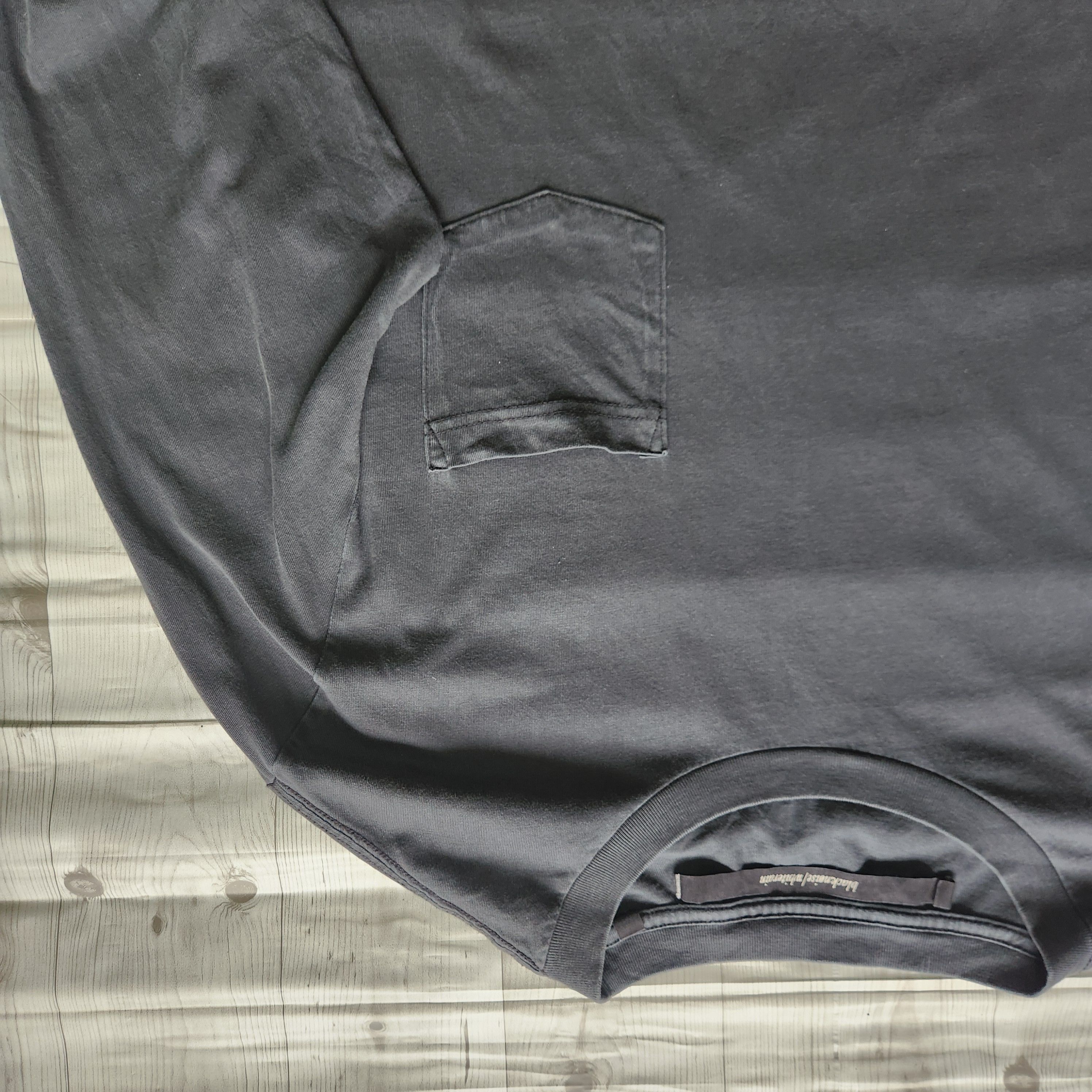 Black Noise White Rain Black TShirt - 10