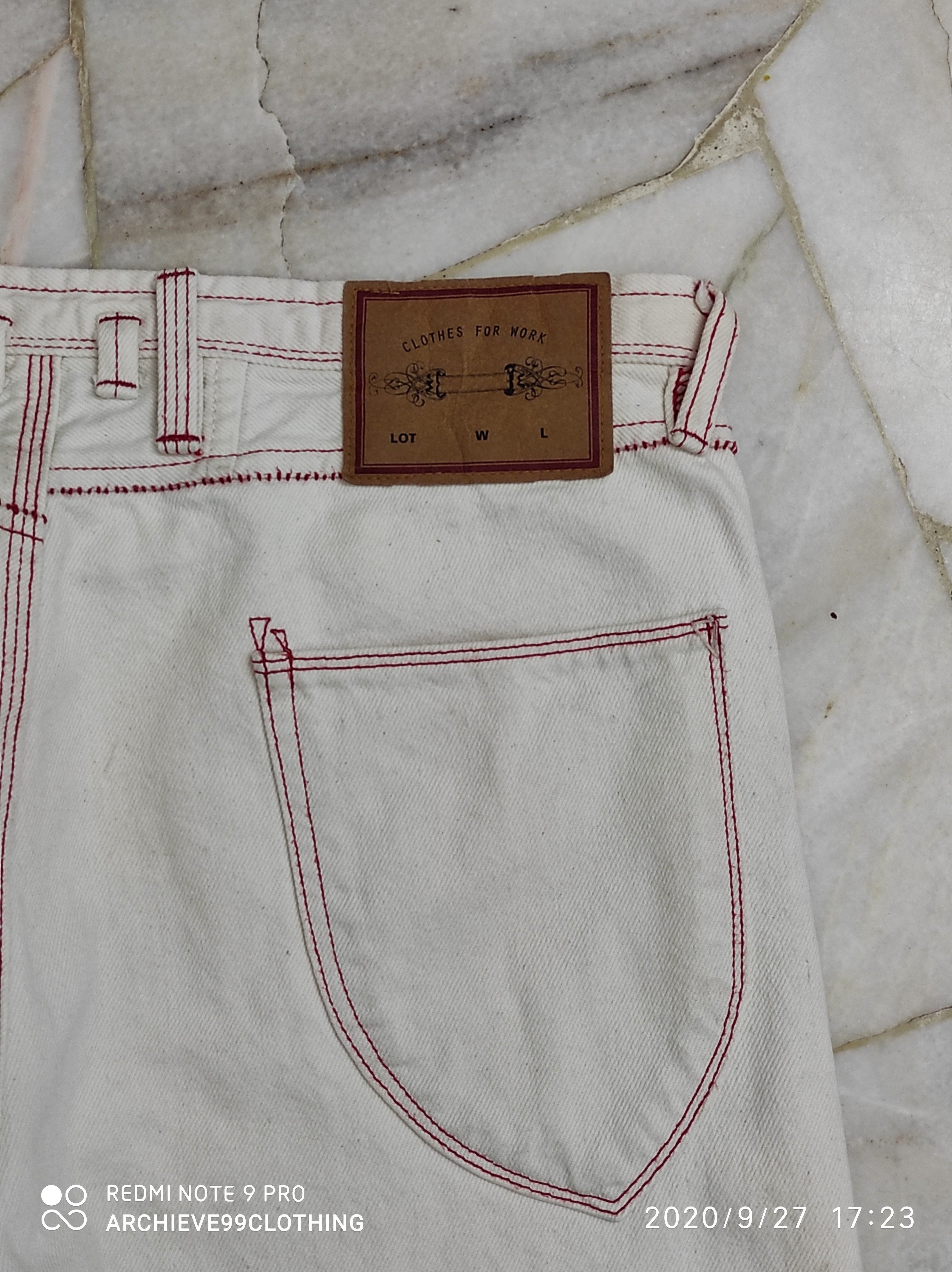 PAUL HOWGATE WONDER SMITH RED EAR Classic denim pants - 10