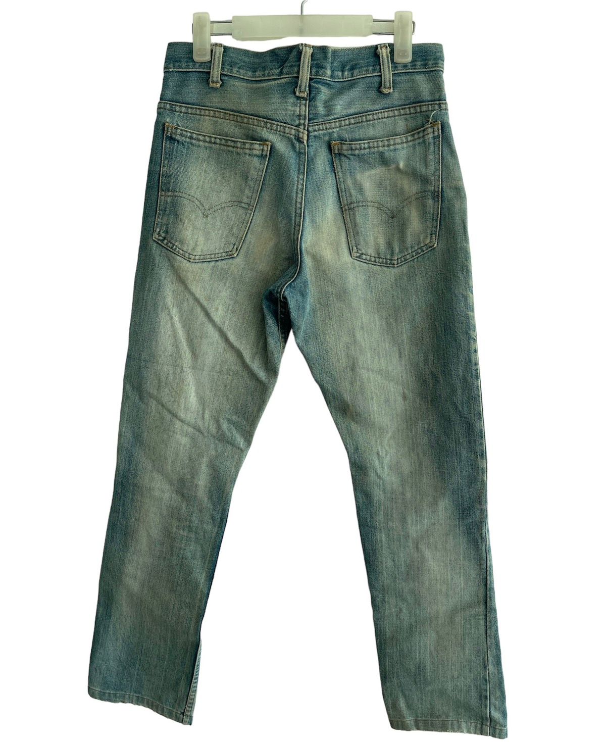 Vintage Levis 519 flare distressed Jeans - 2