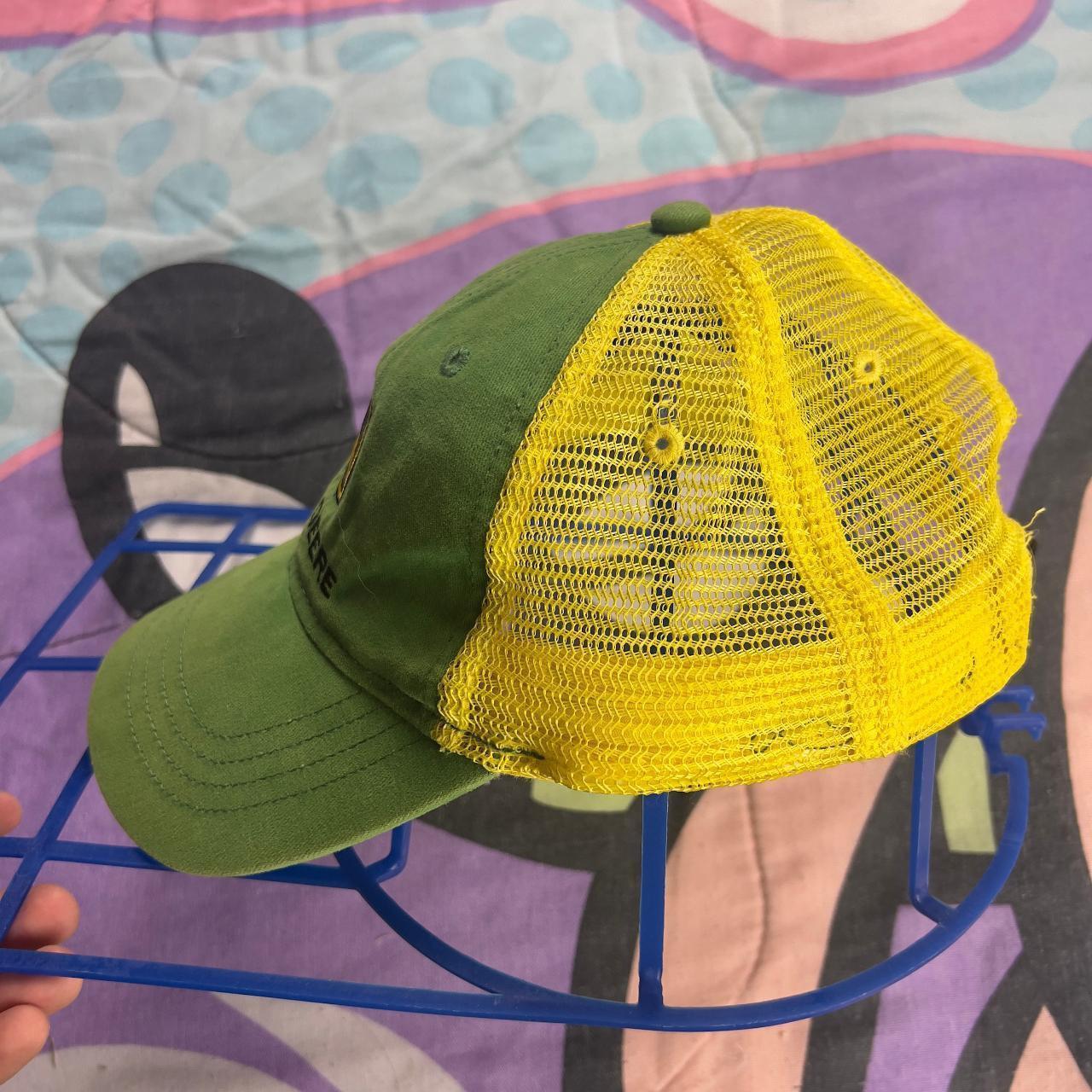 John Deere  Yellow and Green Trucker hat snap back - 2