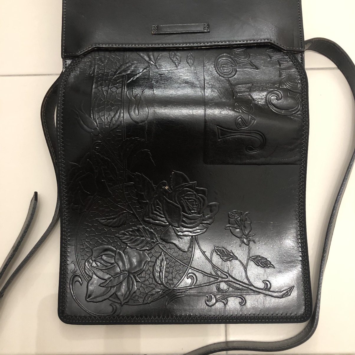 Archive JPG leather carve handbag - 3