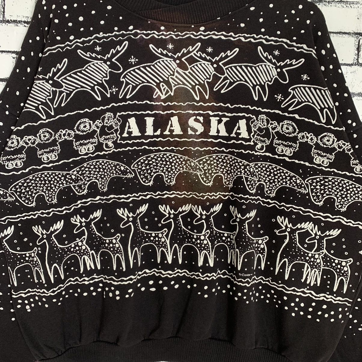 Vintage Design For The Alaska Lifestyle Sweatshirt - 3