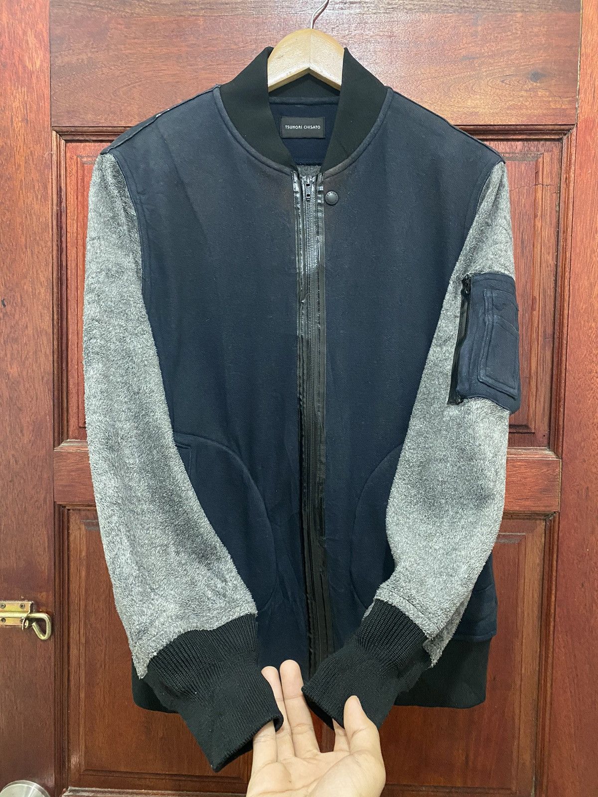 Issey Miyake - Tsumori Chisato Bomber Jacket Sleeve Fleece - 6