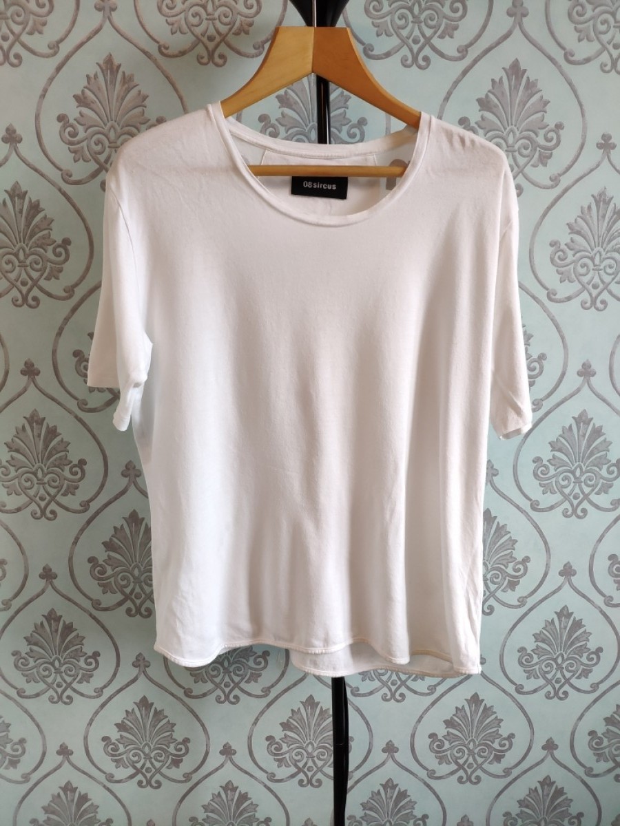 08sircus - GRAIL ! White logo print tee/Like Comme des Garcons or Dior - 2