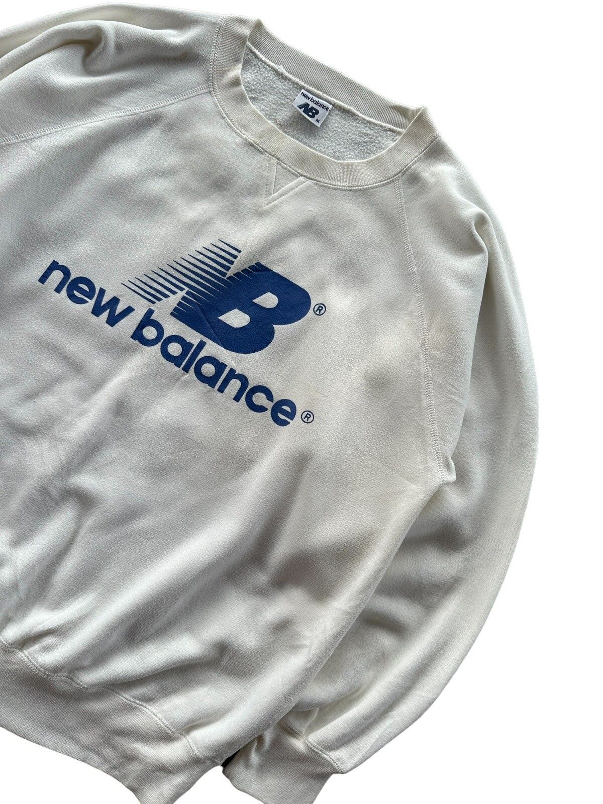 New Balance Sweatshirt Vintage Big Logo SIZE M - 6