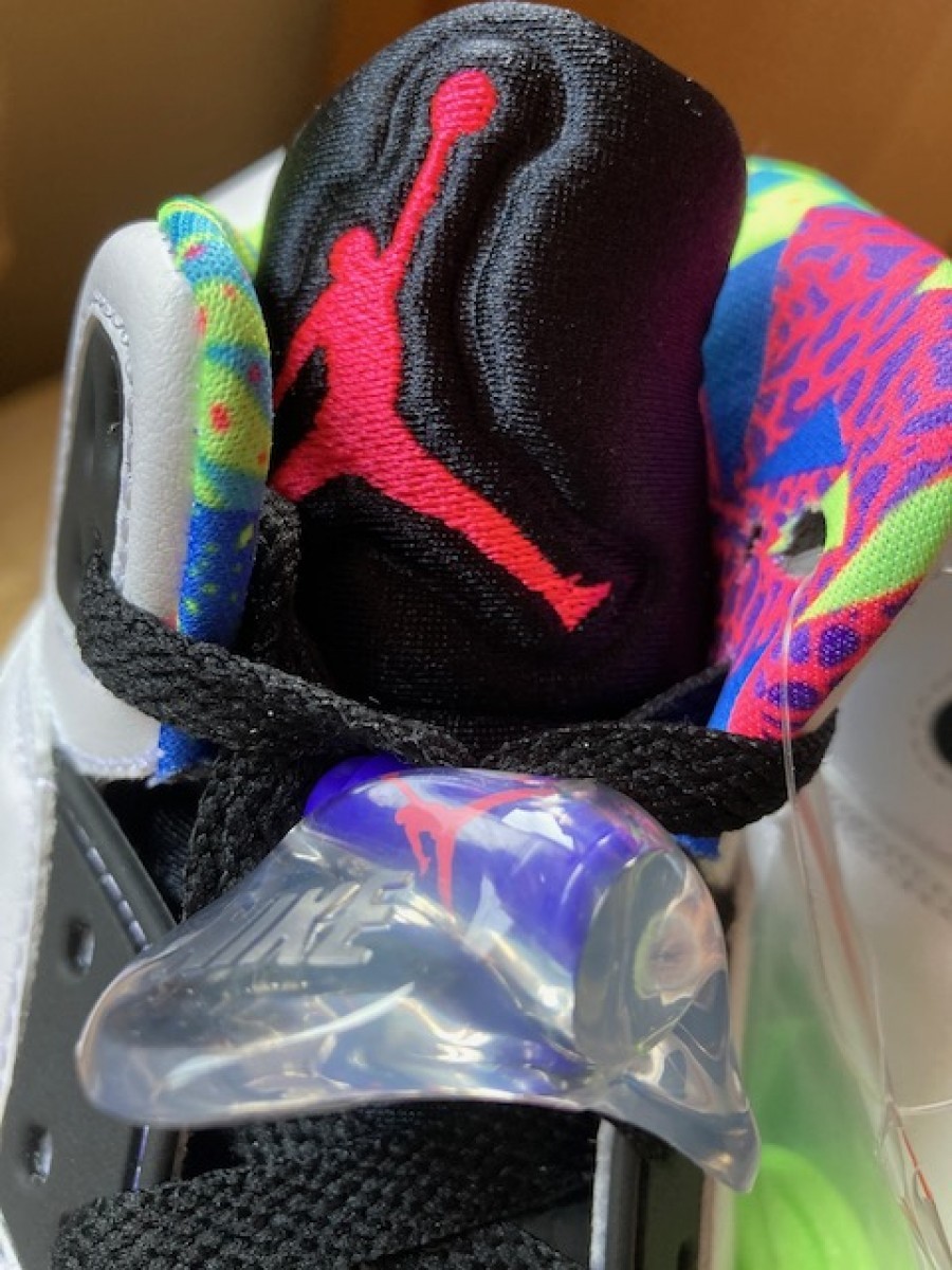 jordan retro 5 bel air real vs fake
