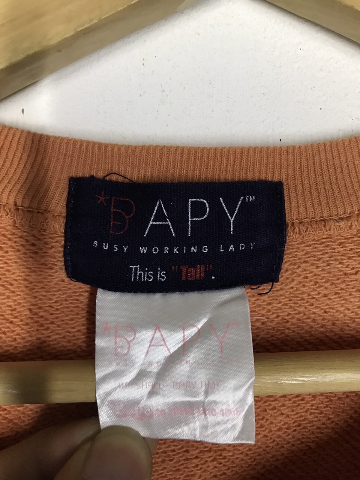 Vintage BAPY by BAPE for Lady Made in Japan Sweatshirts - 5
