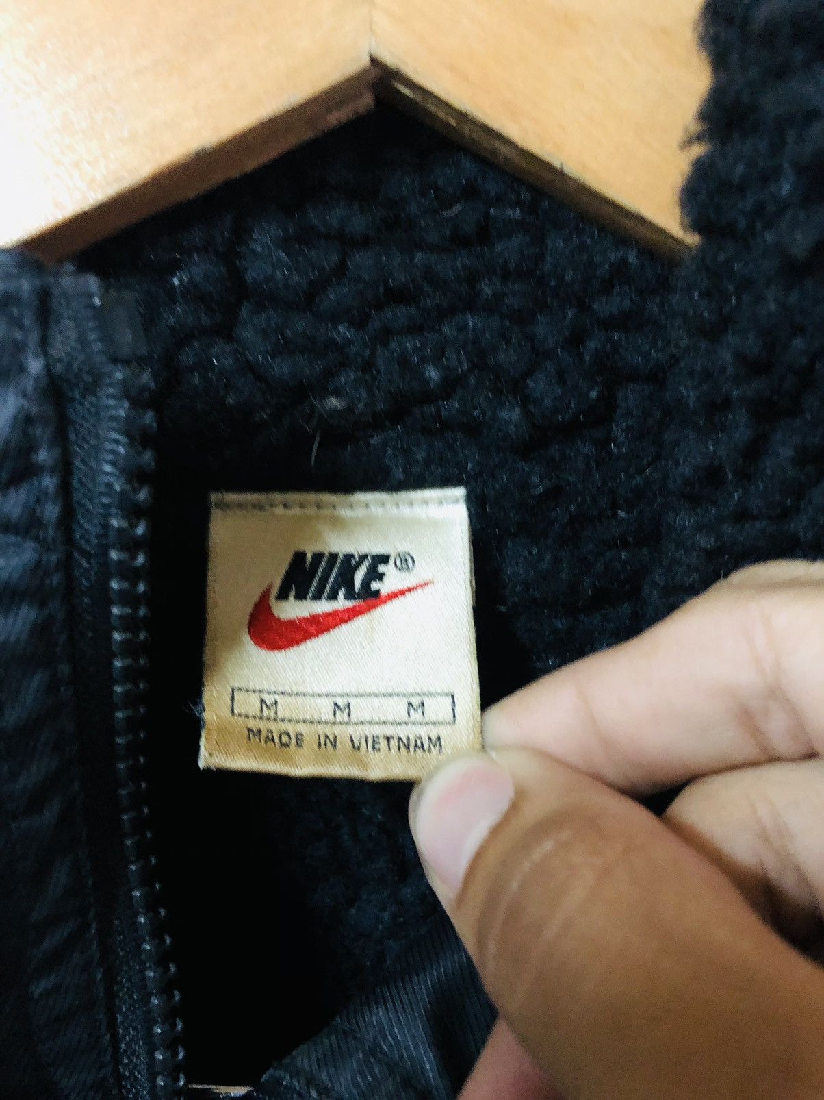 Vintage 90s Nike Long Jacket Big Logo - 10