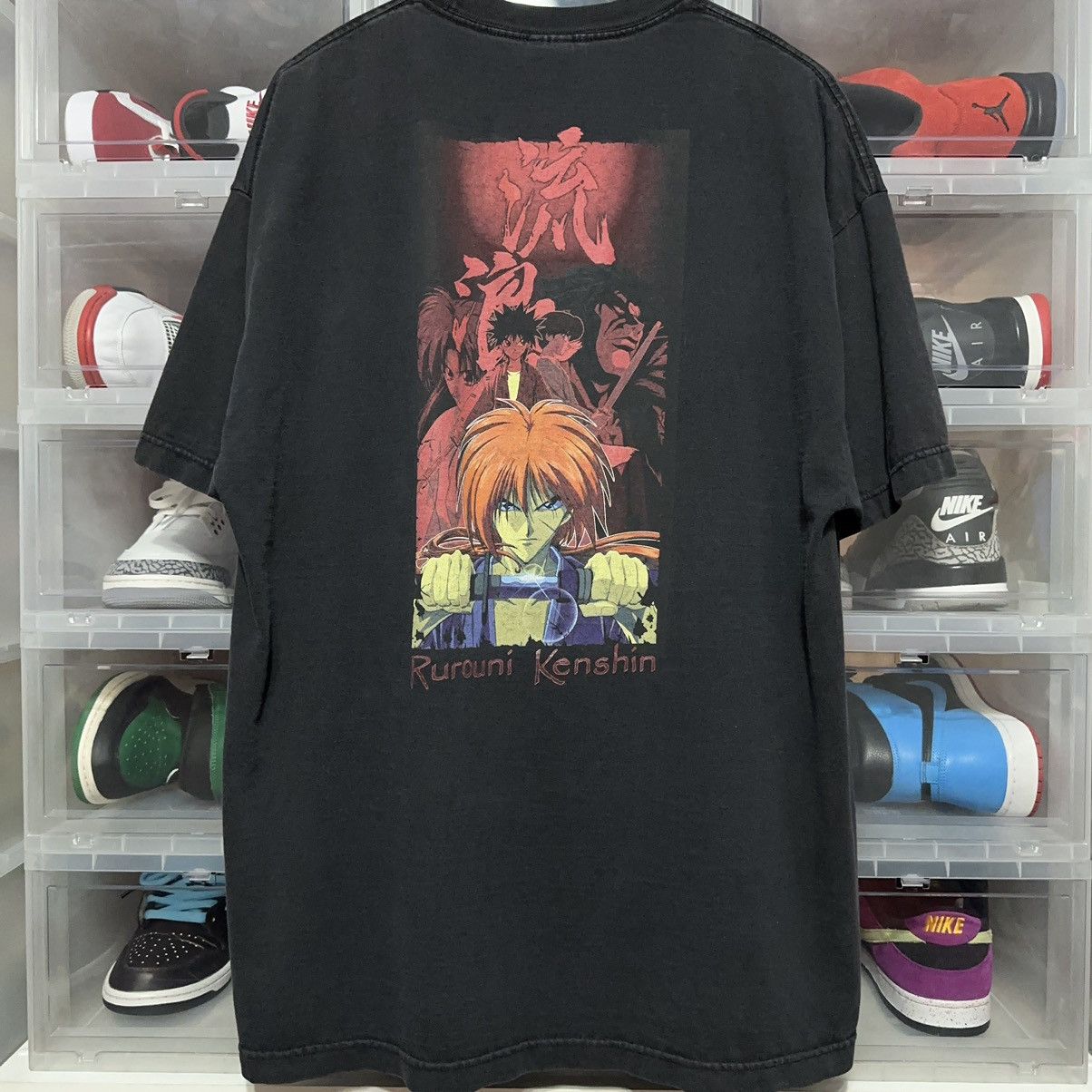 RARE Vintage Rurouni Kenshin Anime Promo T-Shirt XXL - 1