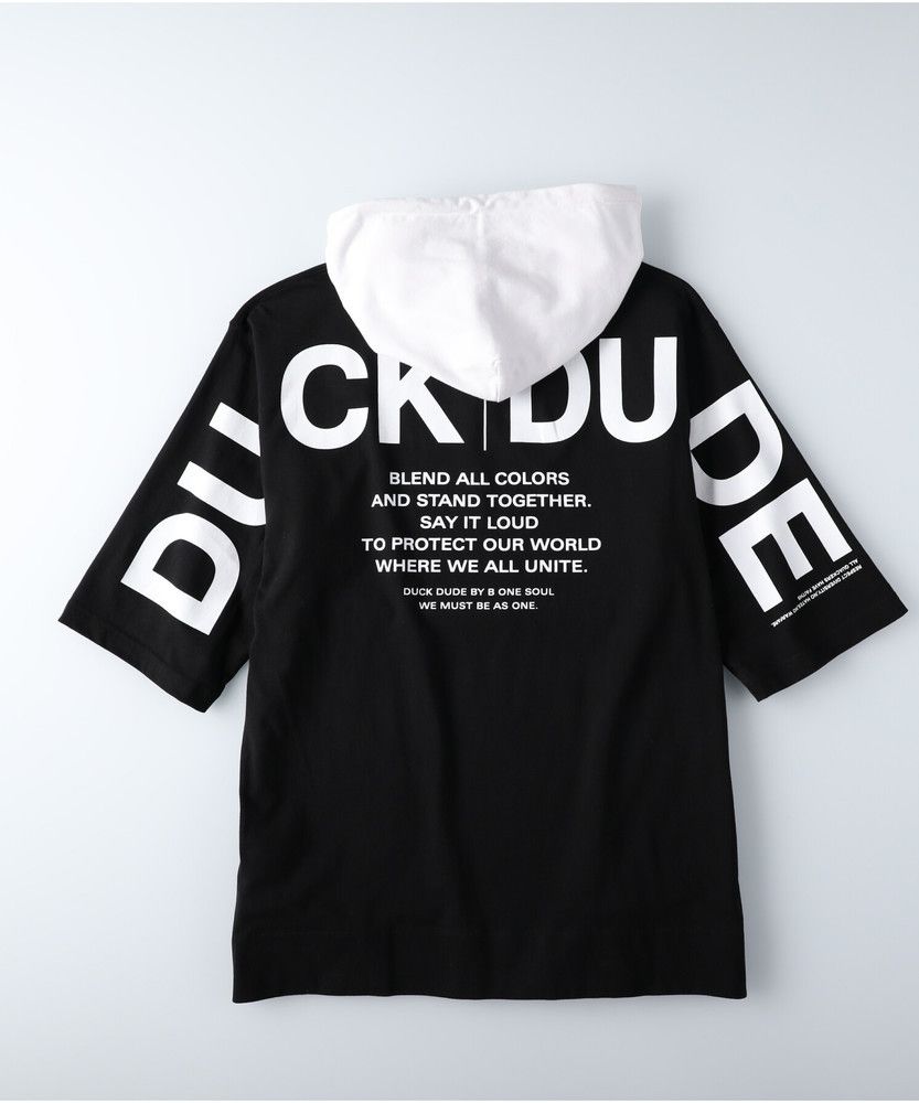 Japanese Brand - NEW 3Q Duck Dude B One Soul hoodie shirt BLACK - 4