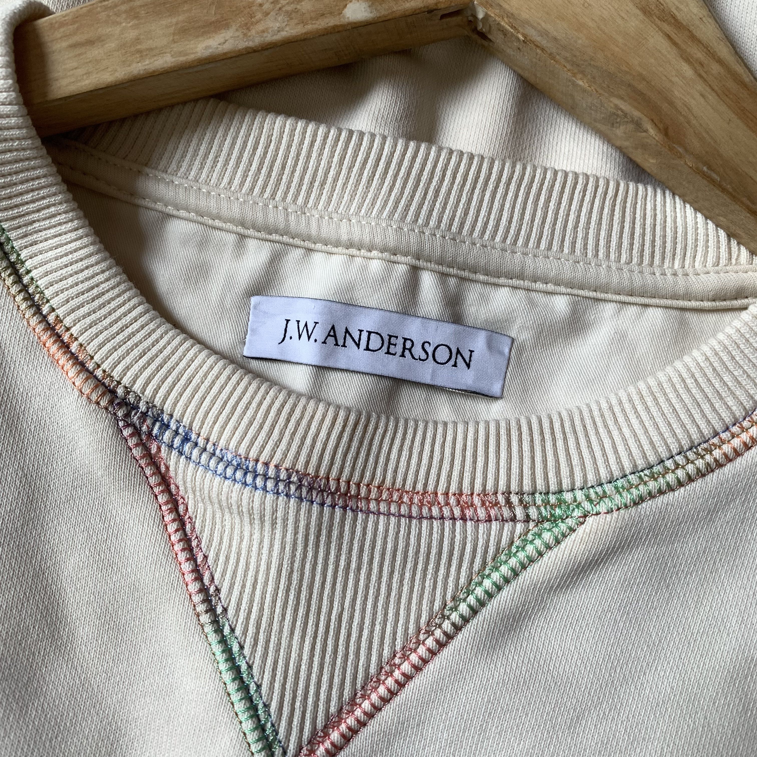 J.W Anderson Rainbow Stitching Sweatshirt - 5