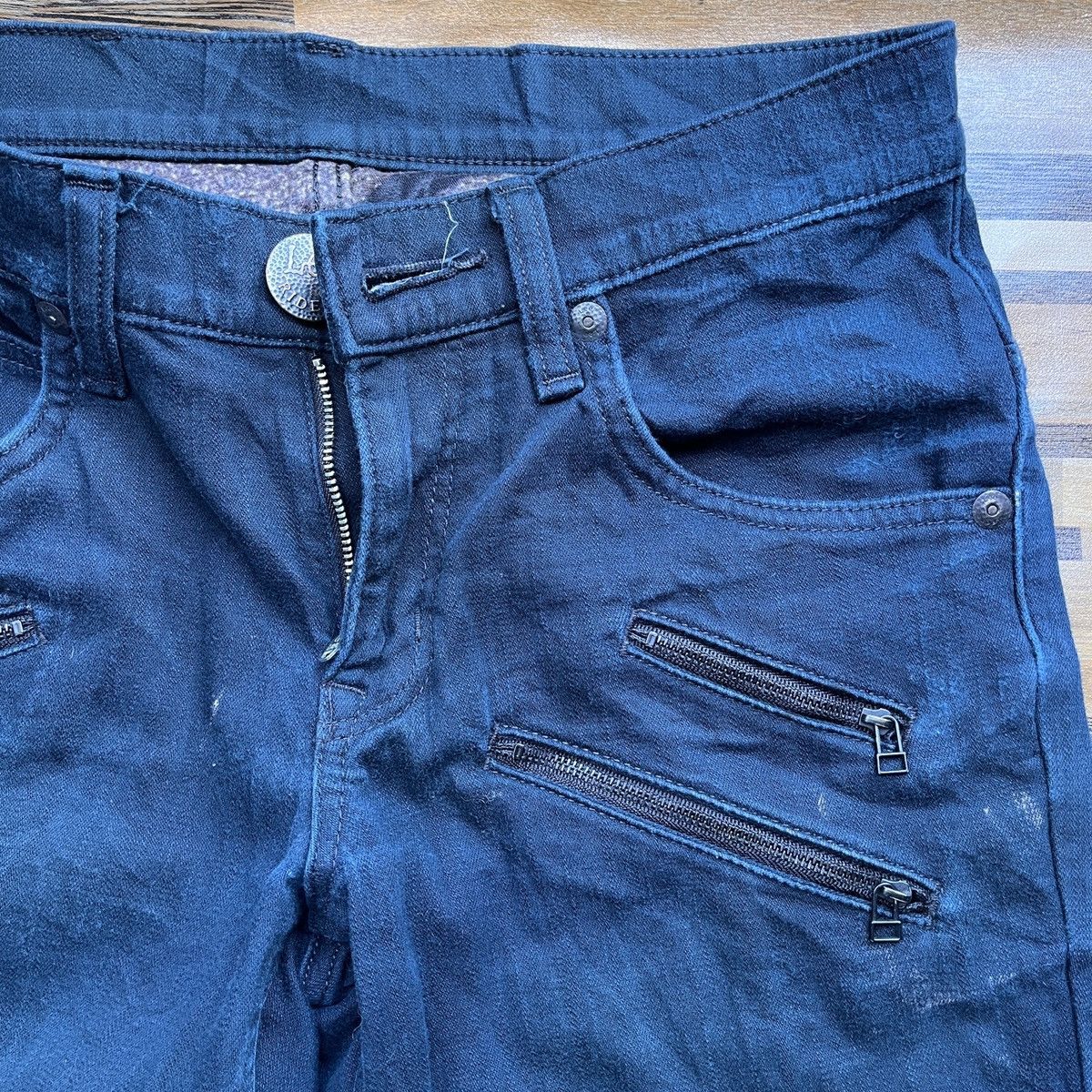 Multipocket Lee Rider Denim Jeans Vintage - 11