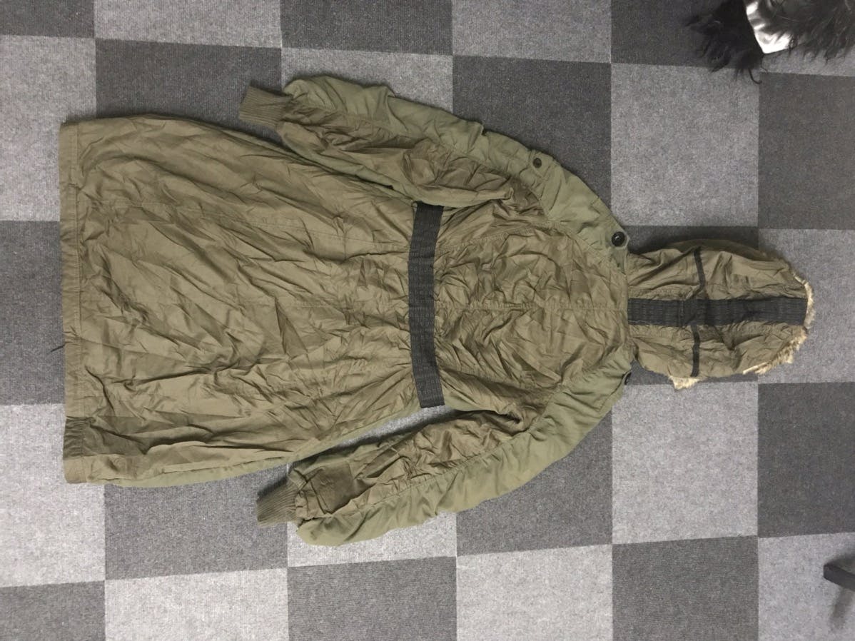 PAR7 DIESEL Italy Very Rare Archival Two Tone Military Parka - 9