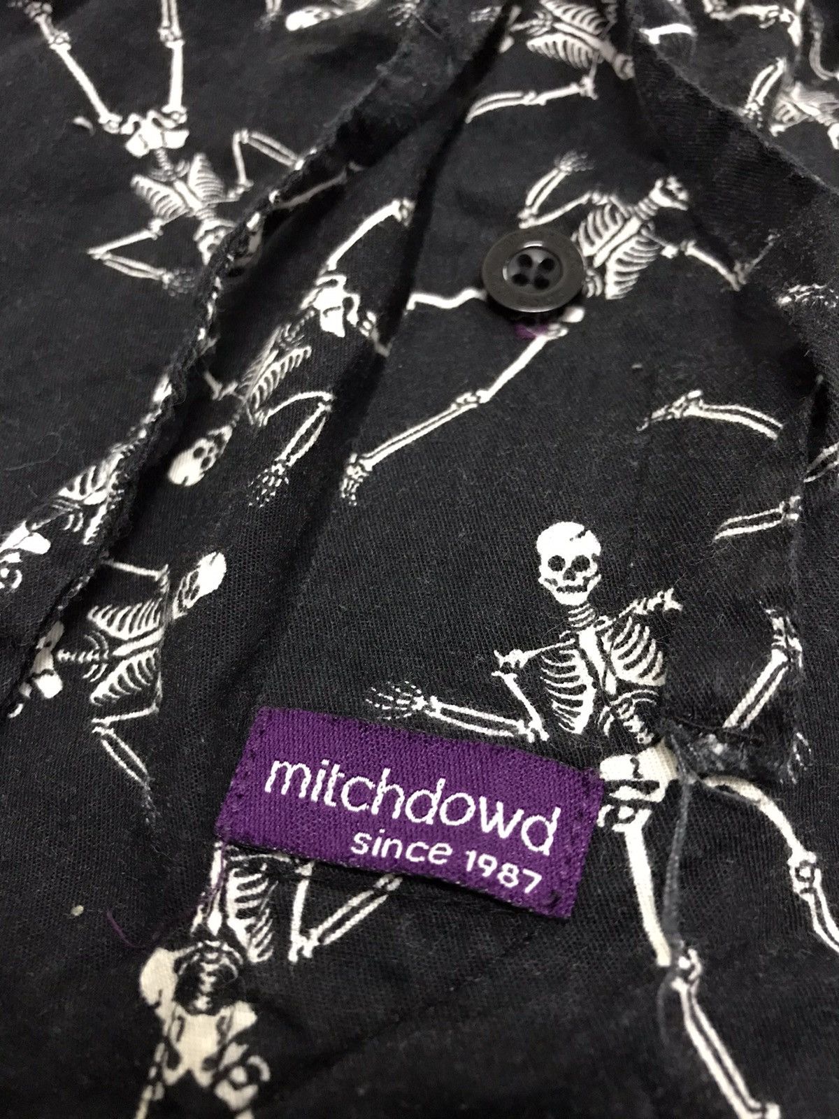 Vintage Skulls Monogram Mitchdowd Allover Short Pant - 3