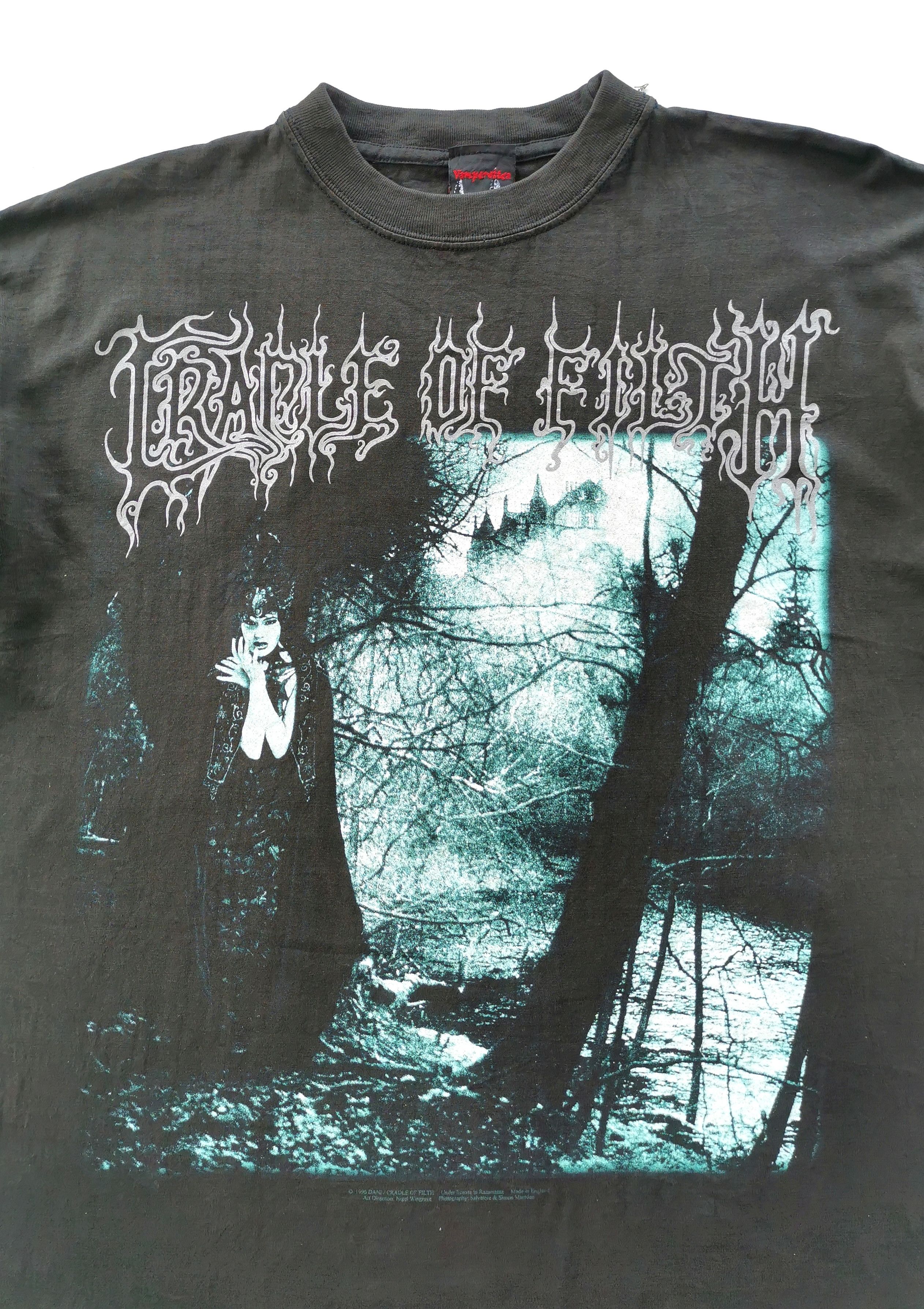 1996 Cradle Of Filth Metal Band Vintage COF - 5