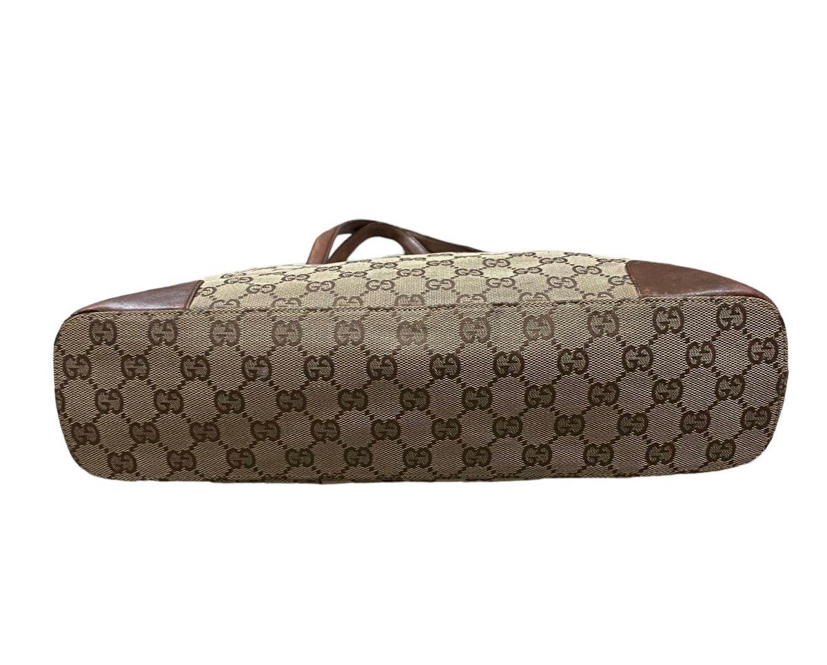Vtg🔥Authentic Gucci GG Canvas Handbag - 11