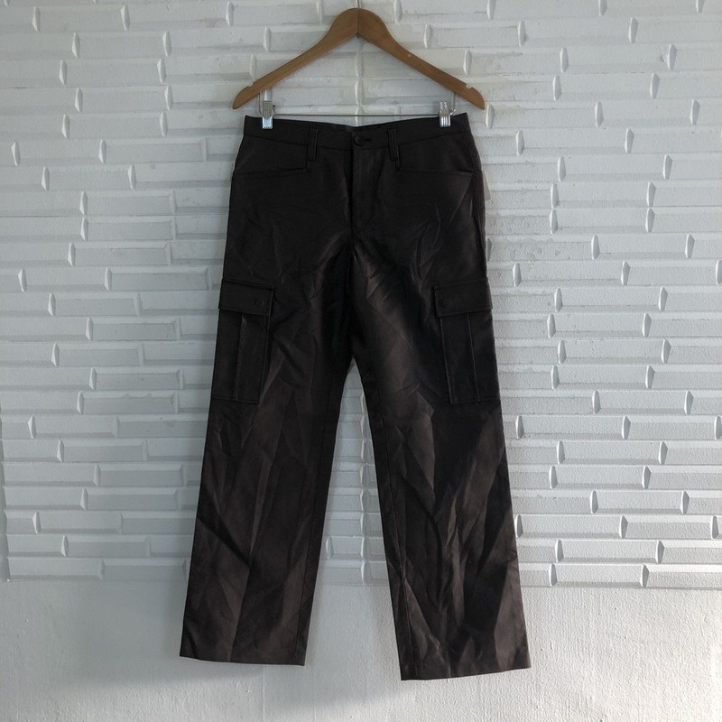 LANVIN EN BLEU PVC CASUAL PANTS - 1