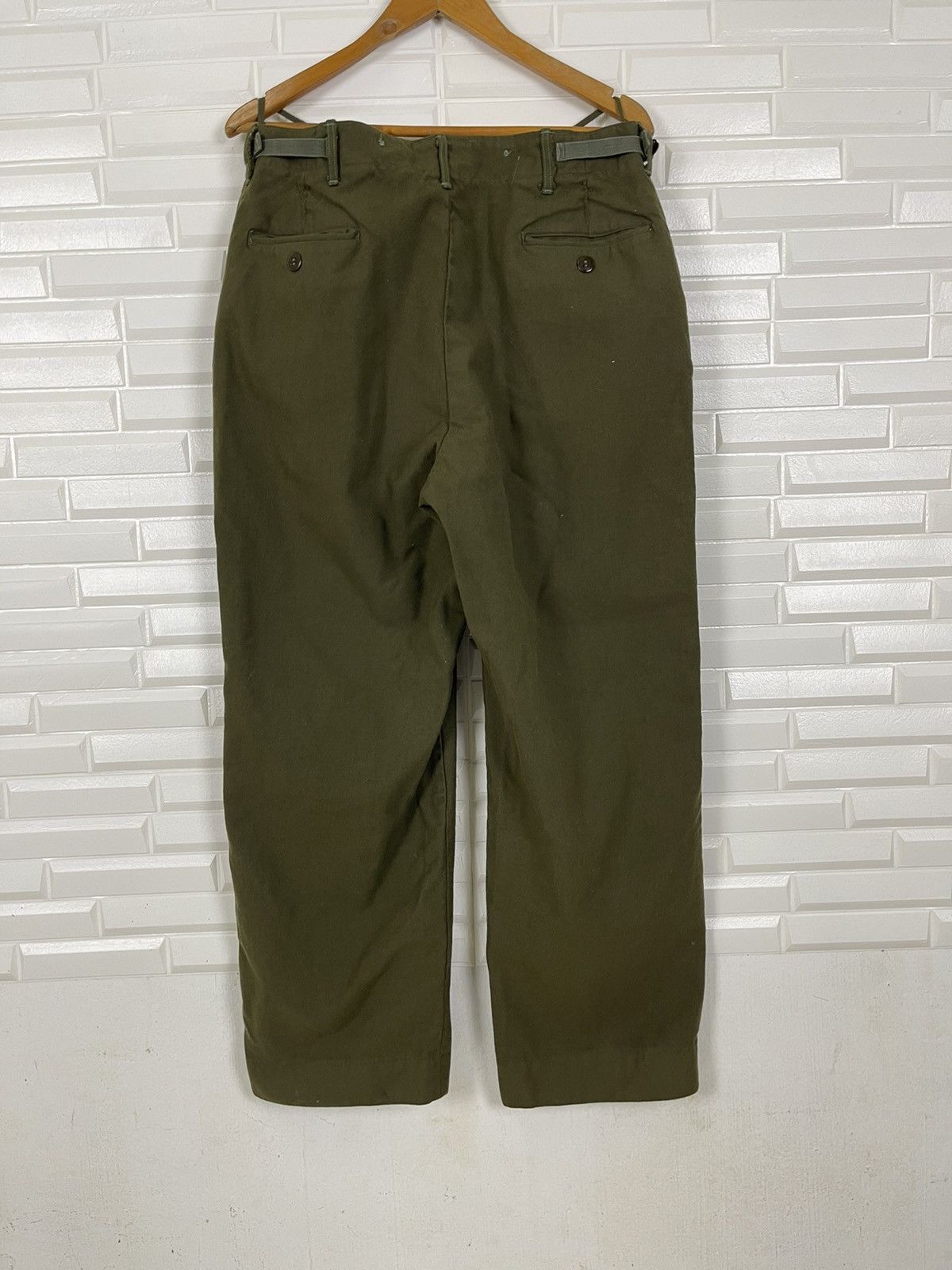 Vintage - 1970 World War II German Wehrmacht Uniform Pants - 9