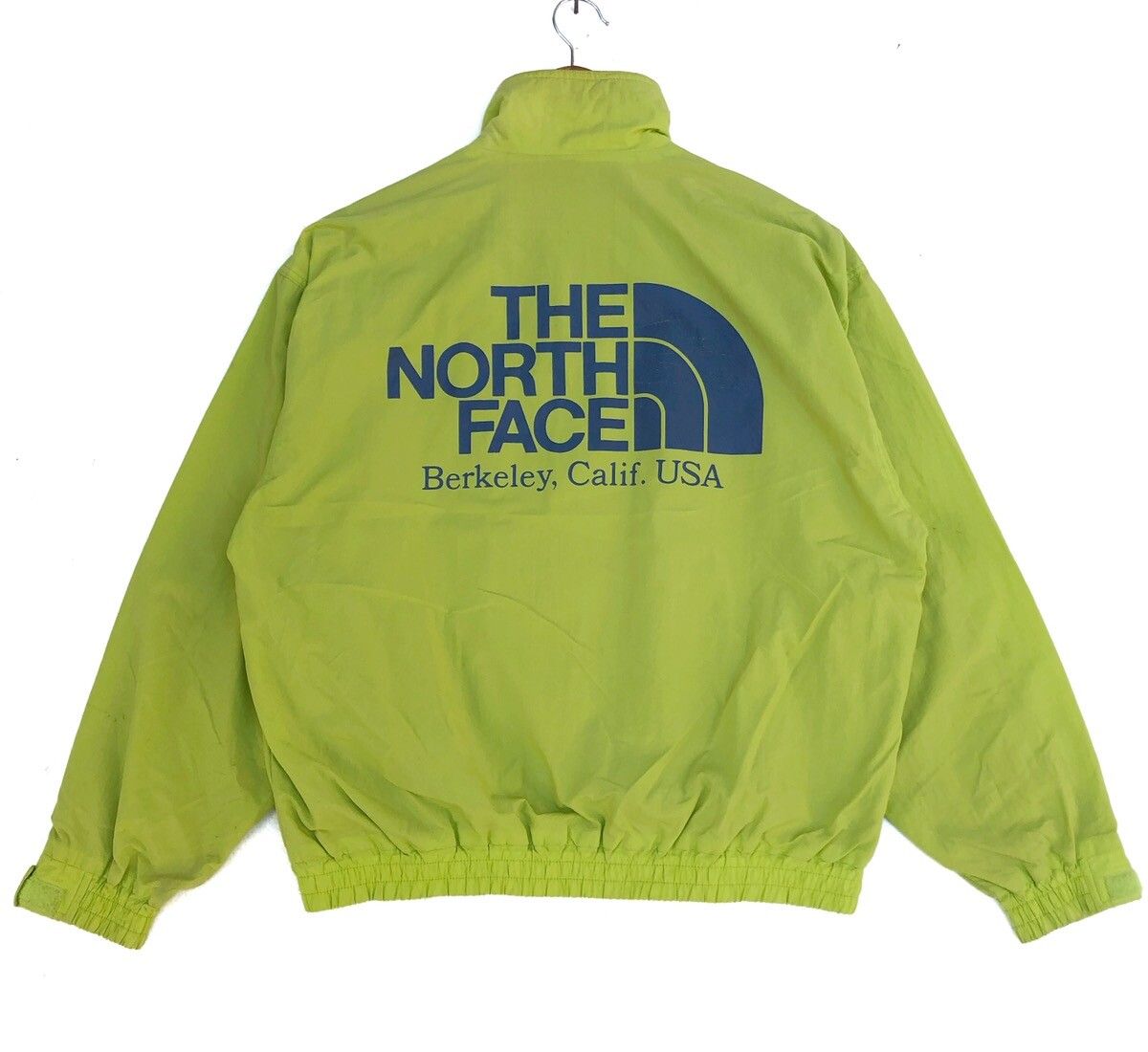 ❄️THE NORTH FACE Neon Green Windbreaker Zip Jacket - 1
