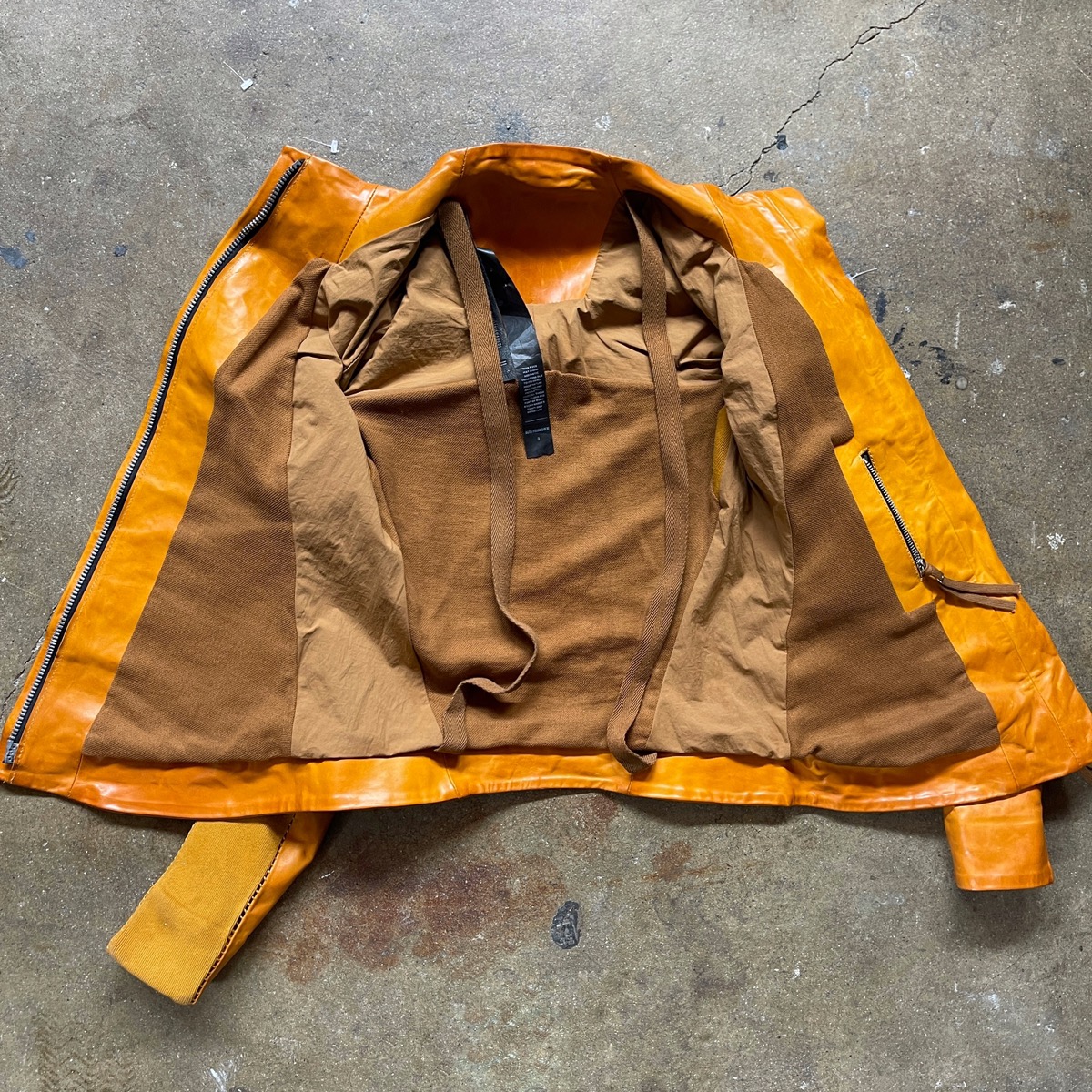J2-F235 Object Dyed Horse Leather Jacket - 2