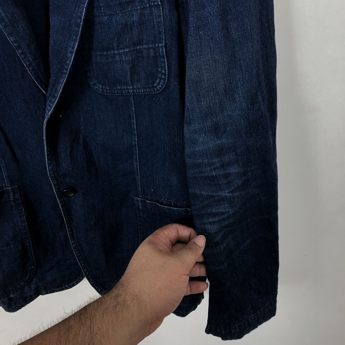 Japanese Brand - NIUHANS DENIM CHORE JACKET - 4