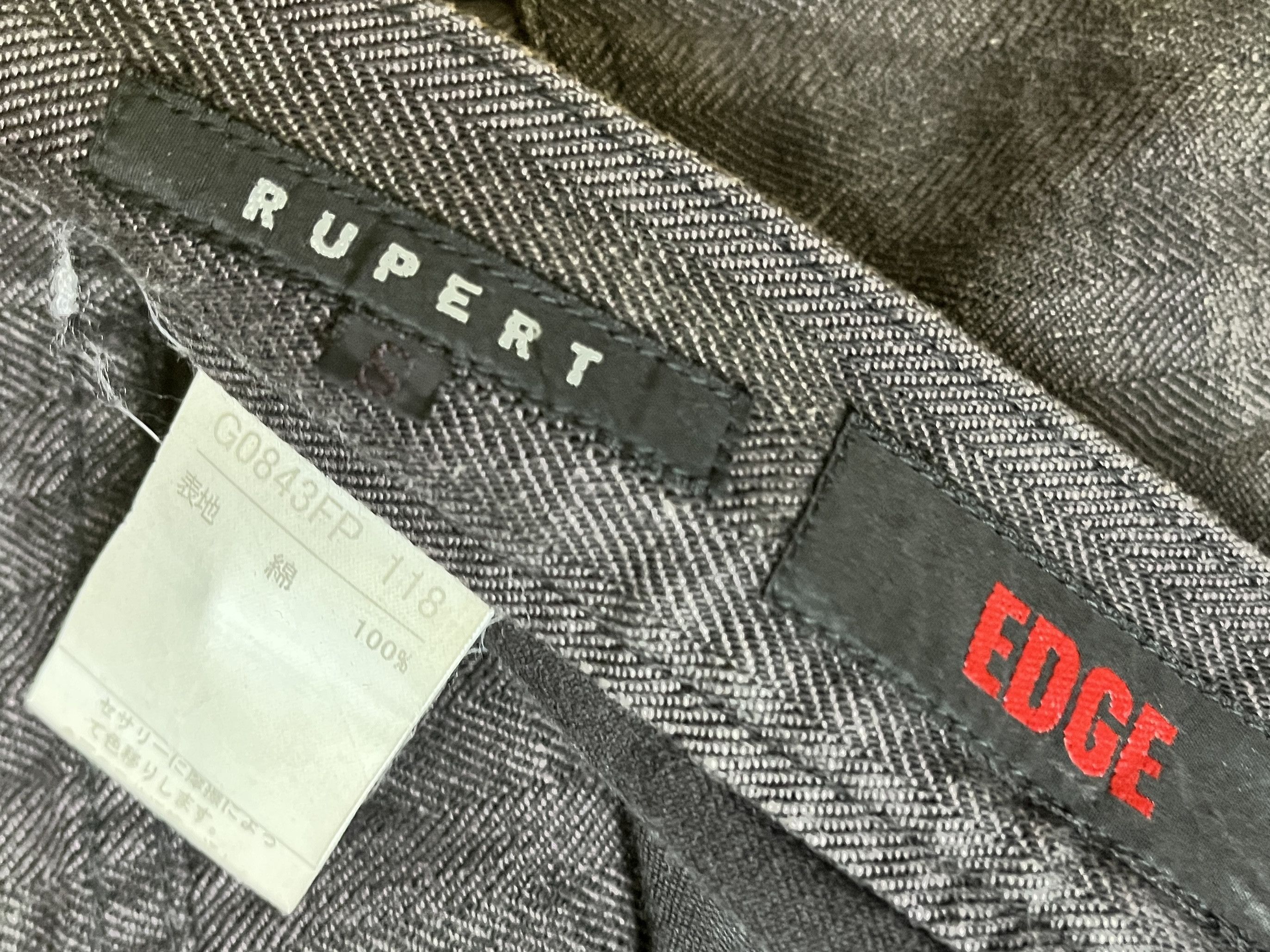 Japanese Brand - Distressed EDGE RUPERT Flare Denim Jeans HISTERIC STYLE - 7