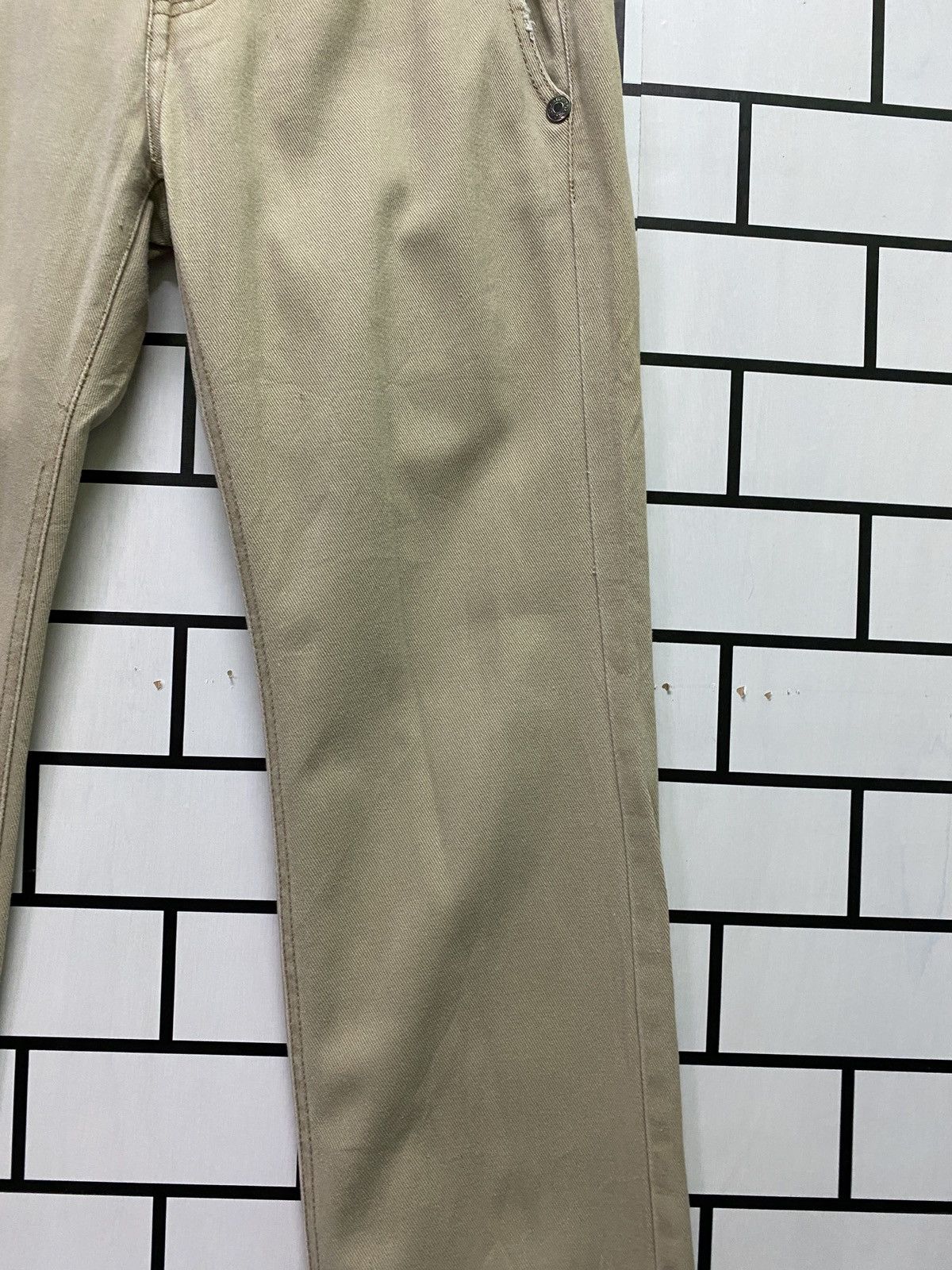 Japanese Brand - Japanese LOWBOX Buckle At Back Pants - 10