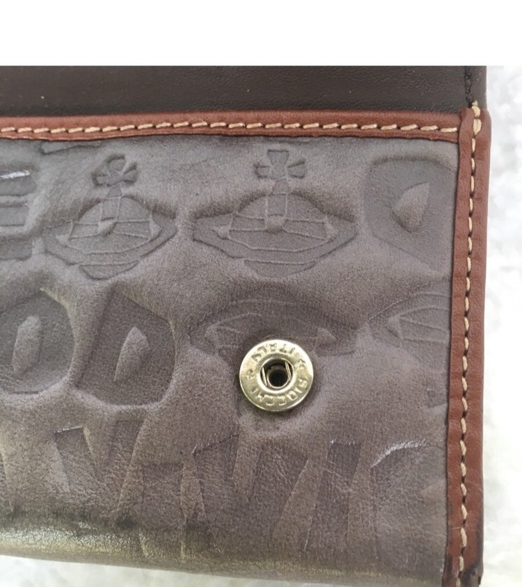 Vintage Vivienne Westwood Monogram Long Wallet - 2