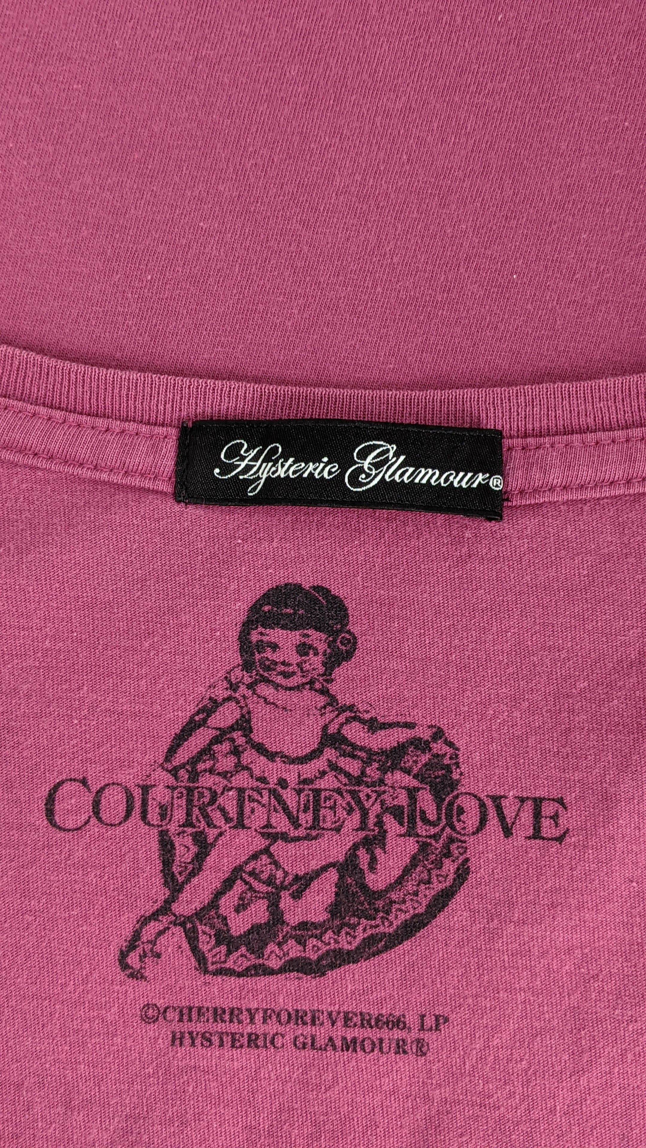 Hysteric Glamour x Courtney Love Hole shirt - 4