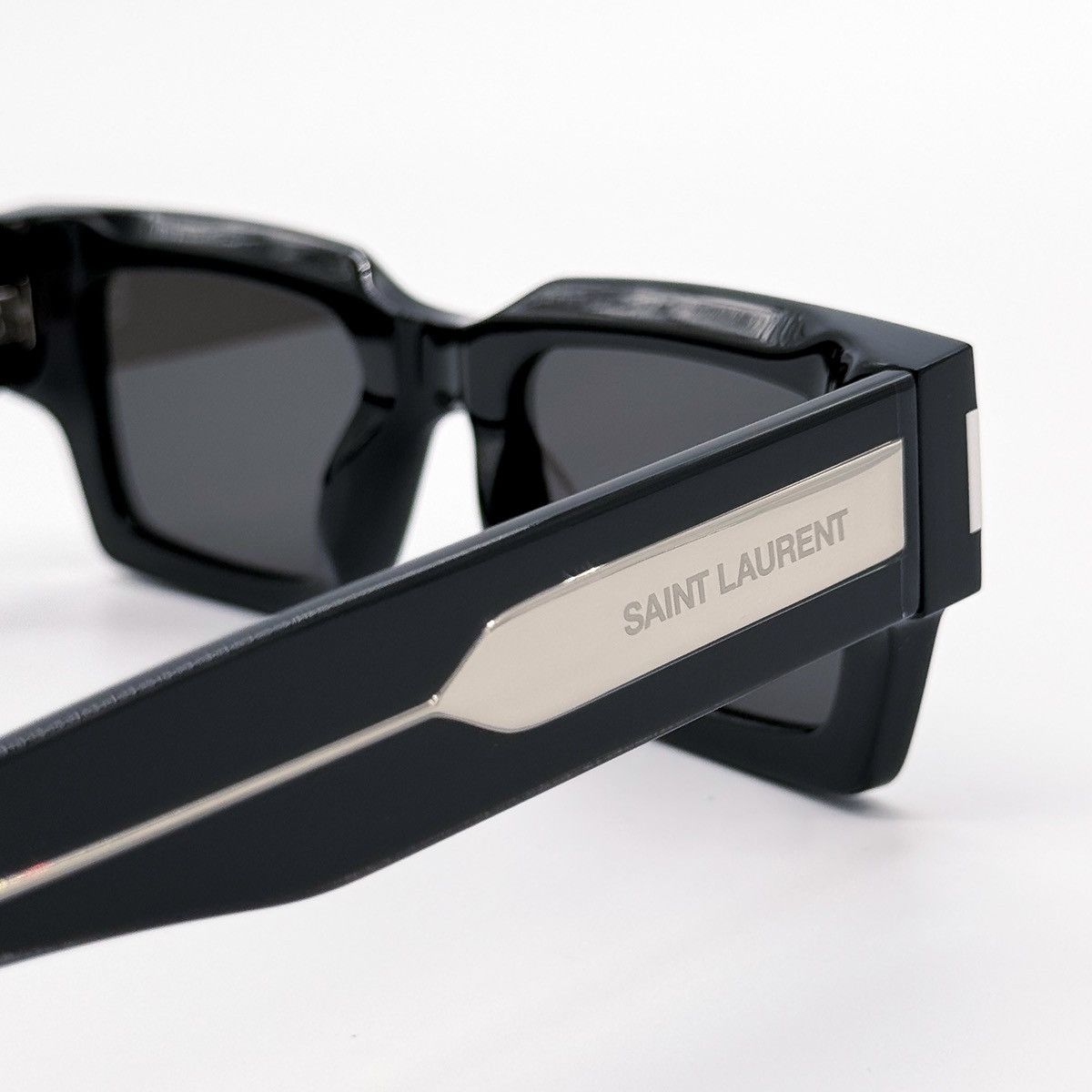 NEW SAINT LAURENT SL572 001 SQUARE SUNGLASSES SL 572 001 - 9