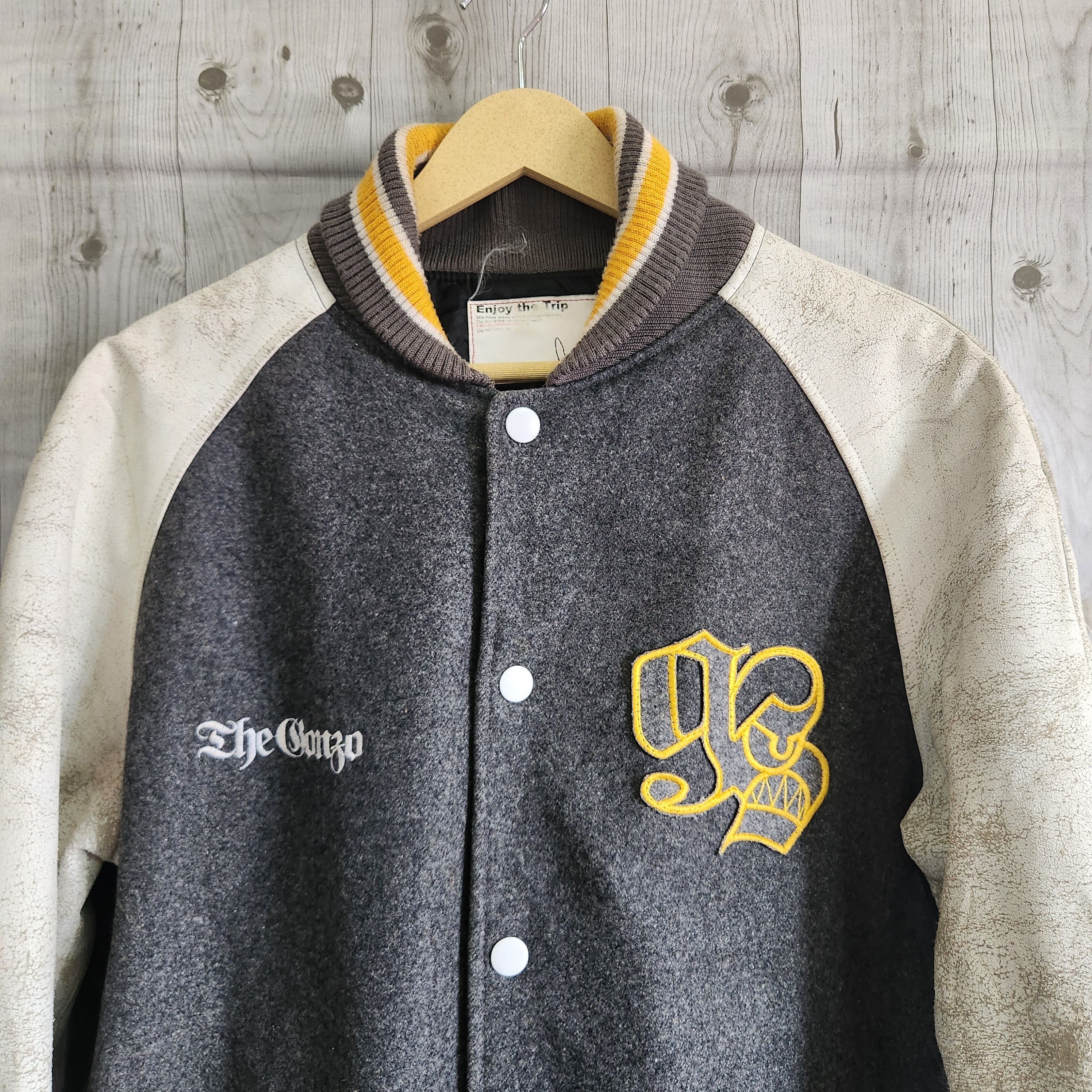 Vintage The Congo Varsity Jacket Distressed - 18