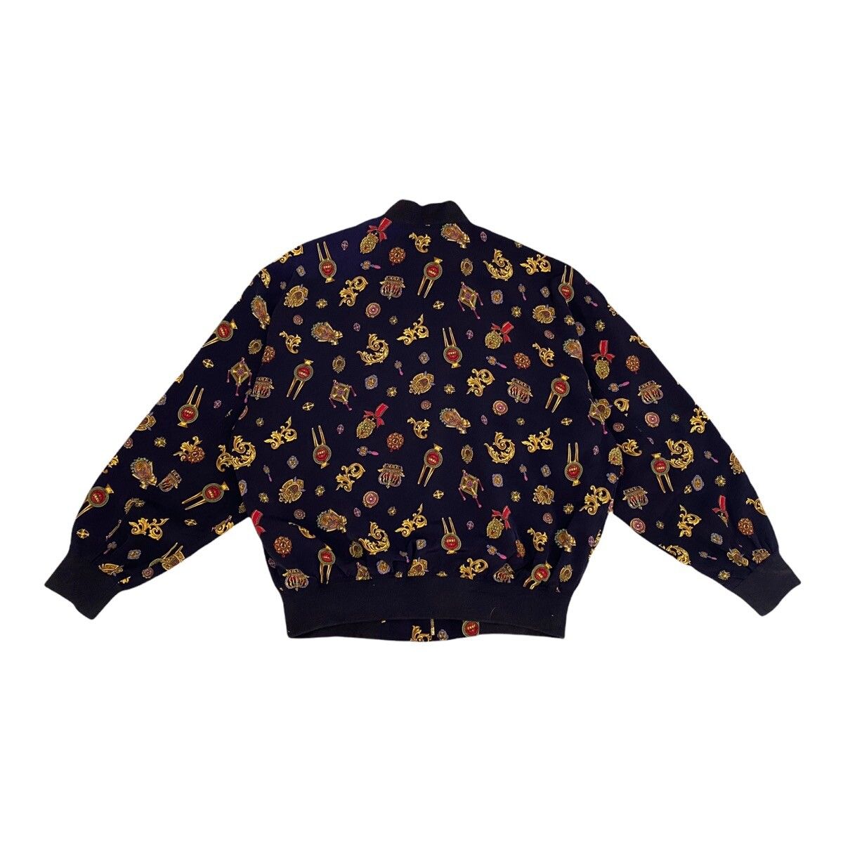 If Six Was Nine - 🔥RARE 🇮🇹 ARCHIVE GRANDSLAM MUNSINGWEAR SILK BOMBER JACKET - 6