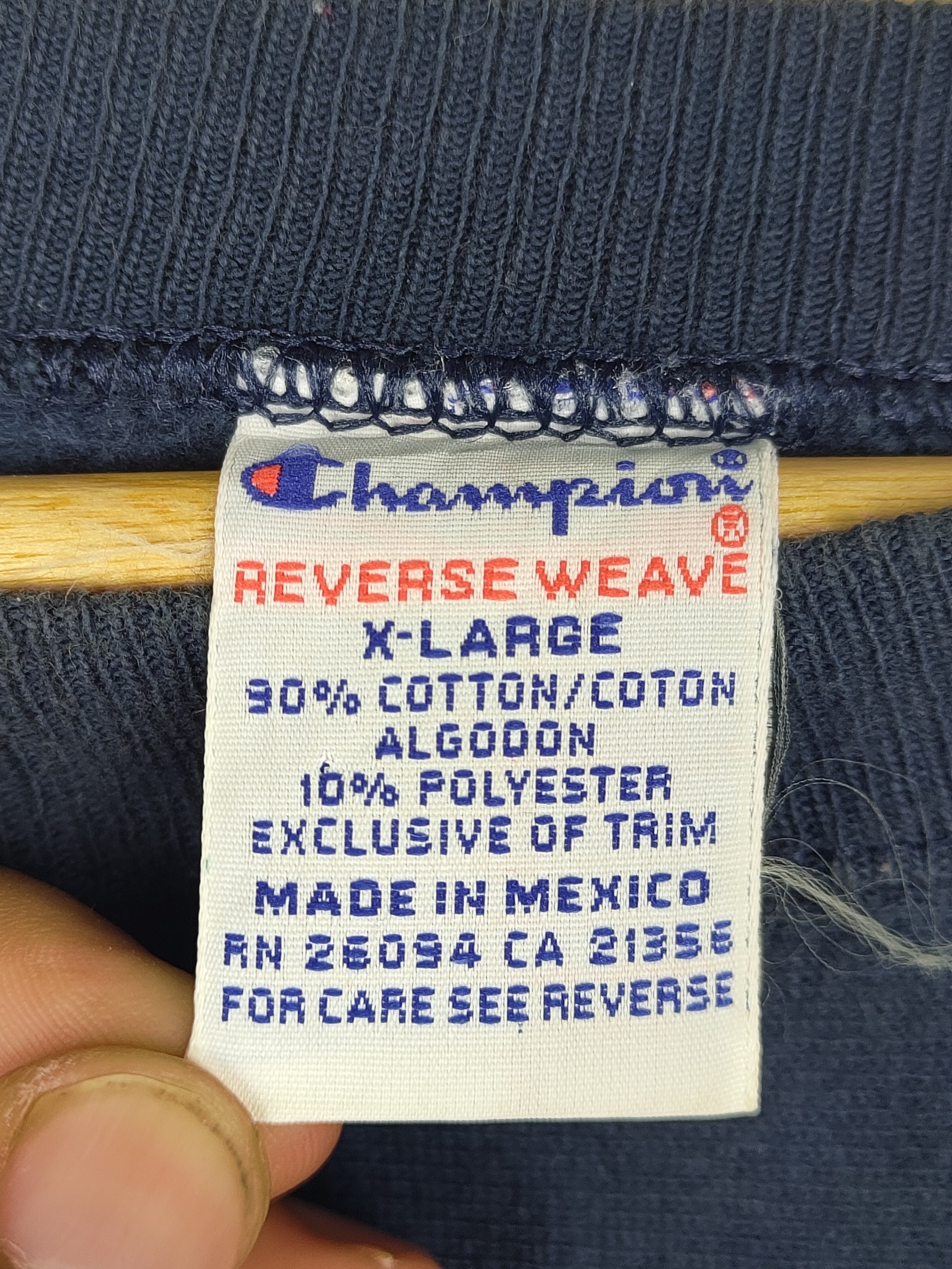 Vintage - Vintage 90s Champion Reverse Weave Sweatshirt - 5