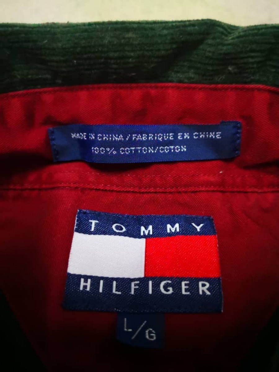 Tommy Hilfiger - Tommy HIlfiger Stripes Corduroy Button Up Shirt - 9