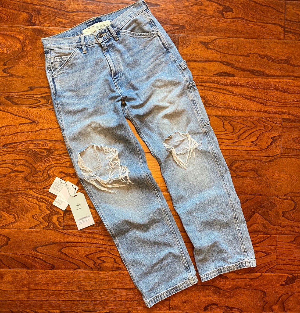 Off-White Levi's ow Edition Destroyed Jeans - 1