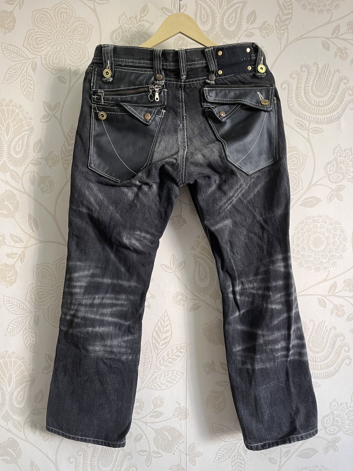 Vintage - Seditionaries Army Of No Jeans Trim Denim Black - 11