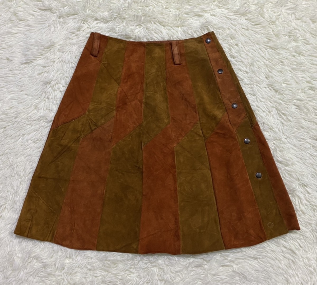 Made In Canada - Genuine Leather Snap Button Kilt Made in Canada - 3