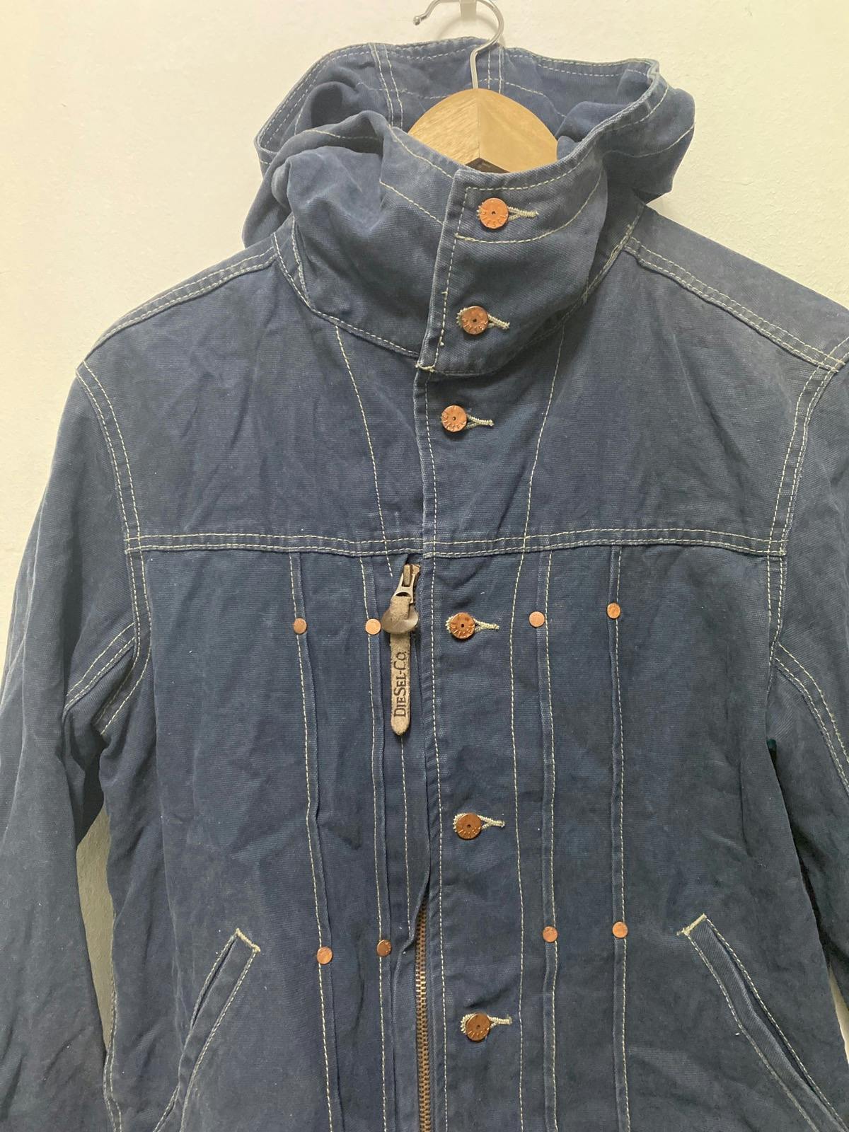 Vintage DIESEL Jacket Trucker 90s A8344 - 4